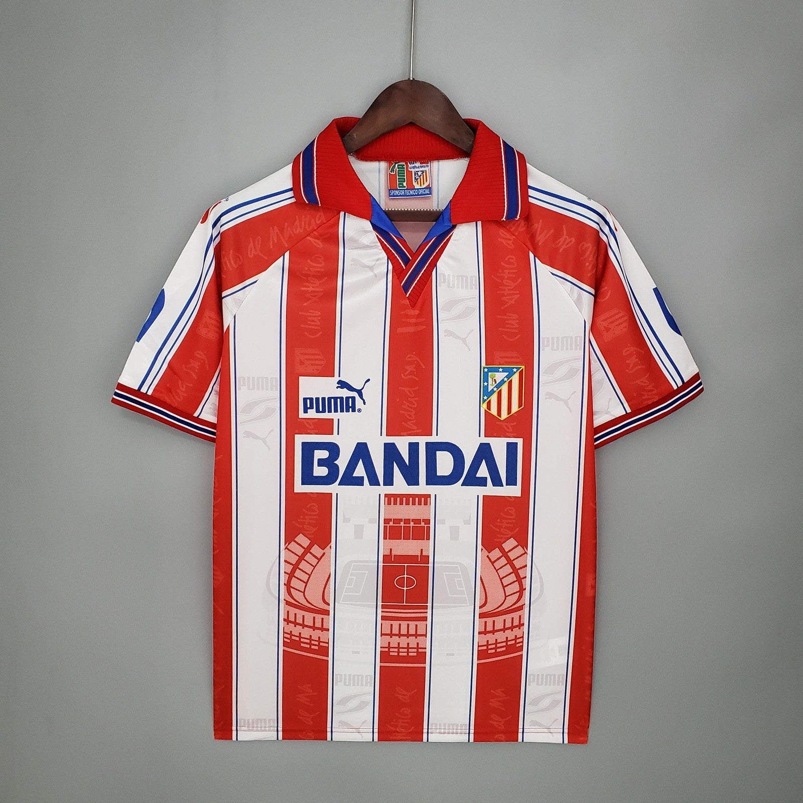 Retro Atletico Madrid 96 97 Home