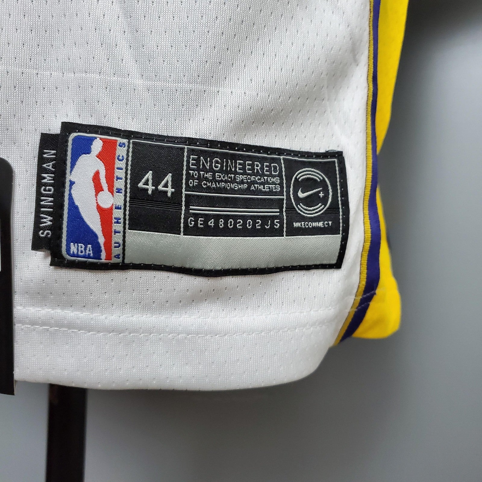 Bryant #24 Lakers White Nba Jersey Nike Connect Recognition