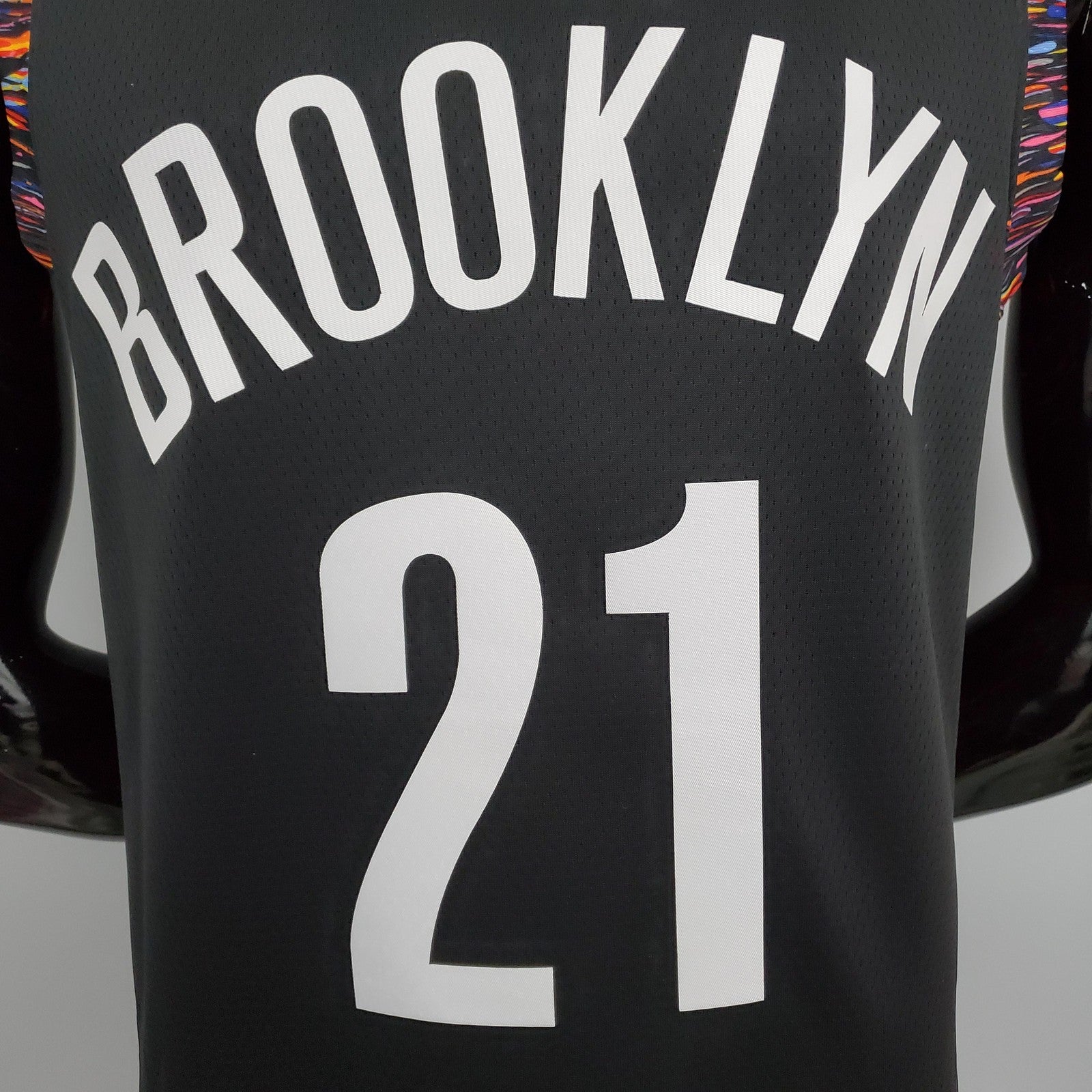 Brooklyn#21 Brooklyn Nets City Version Black Nba Jersey