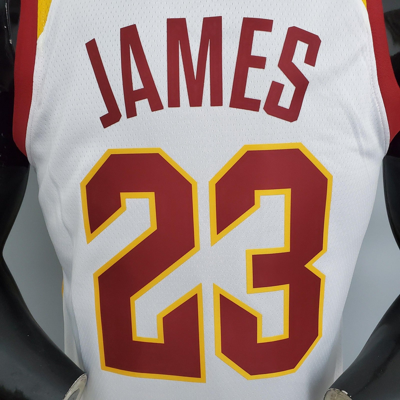 Cavaliers James #23 White Nba Jersey