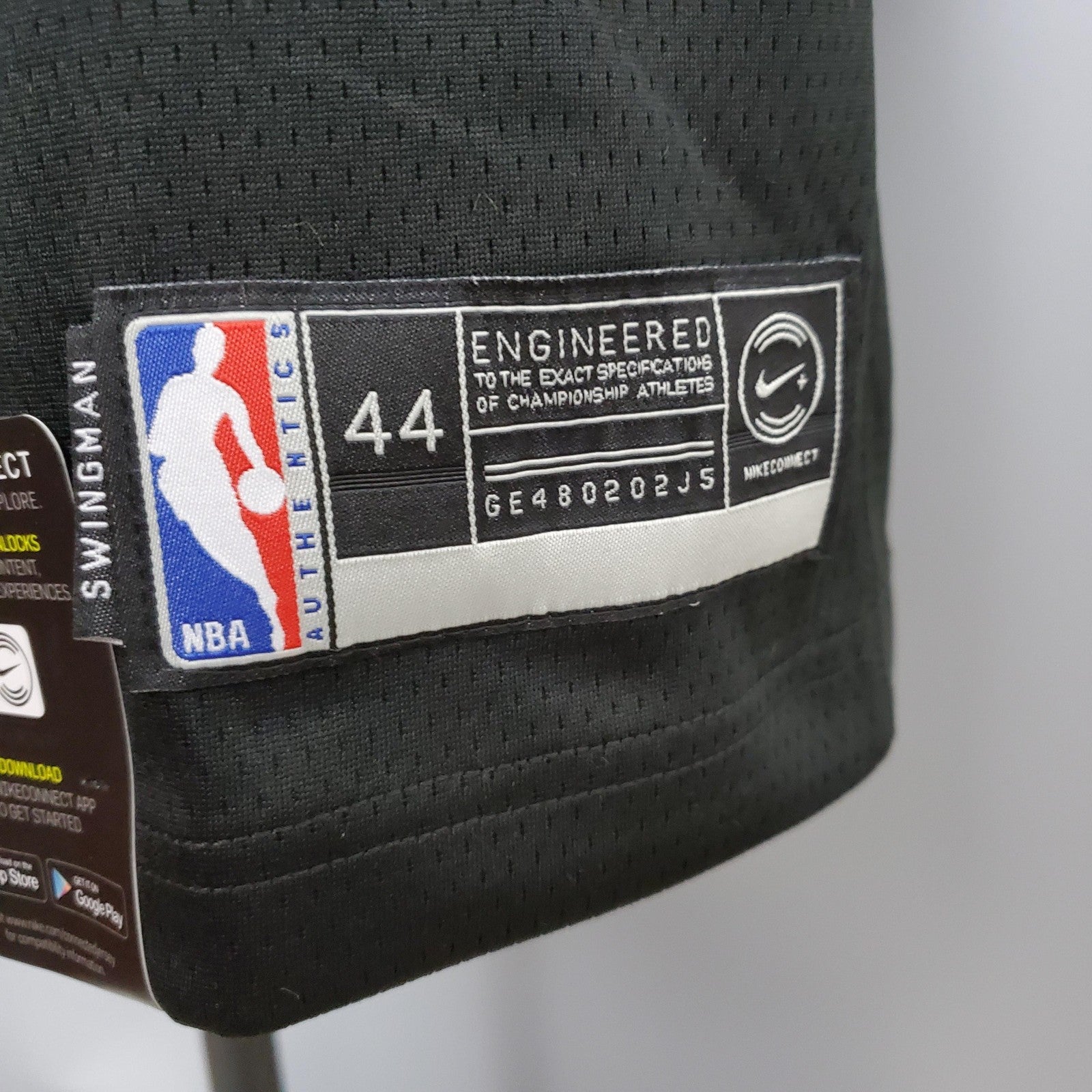 Jordan #23 Chicago Bulls Black Nba Jersey Nike Connect Recognition