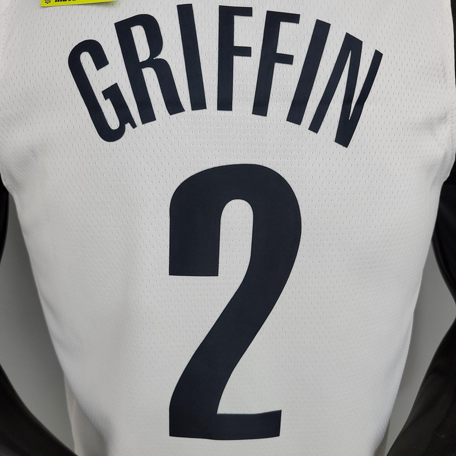 Griffin#2 Brooklyn Nets White Nba Jersey