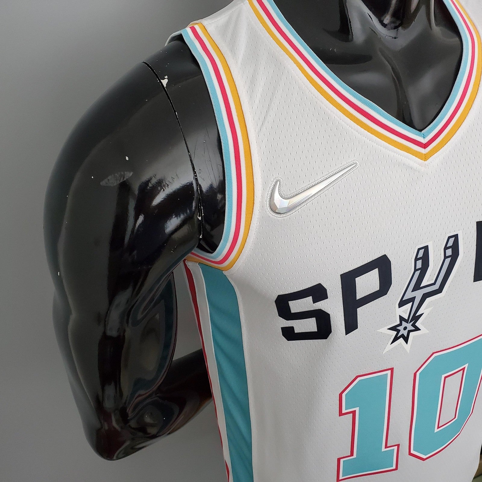 2022 Season Derozan#10 Spurs City Edition White Nba Jersey