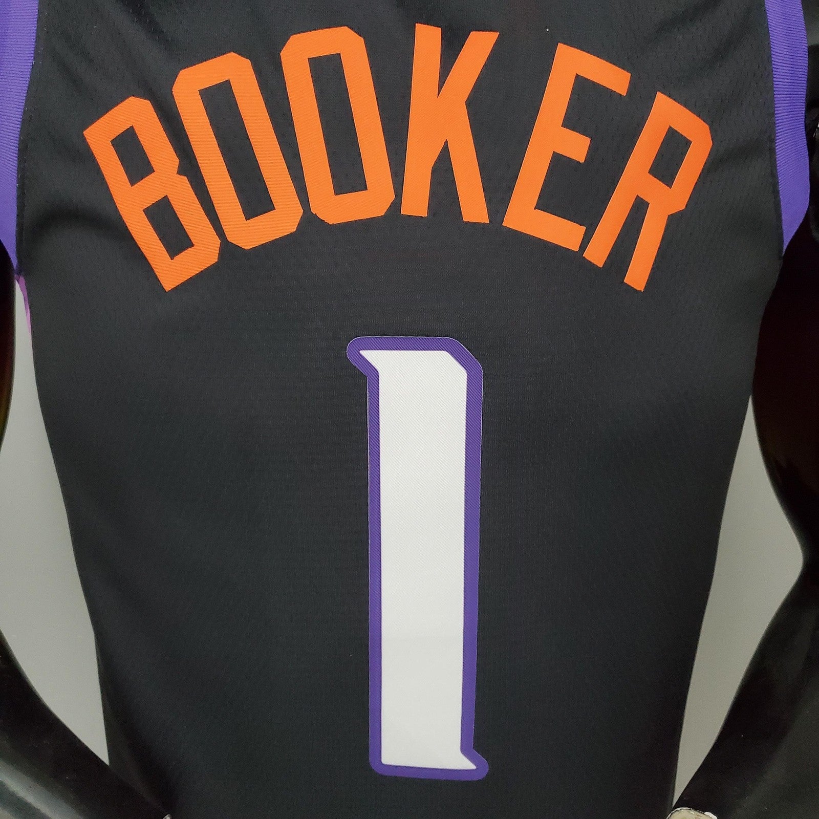 New Booker#1 Suns City Edition Black Nba Jersey