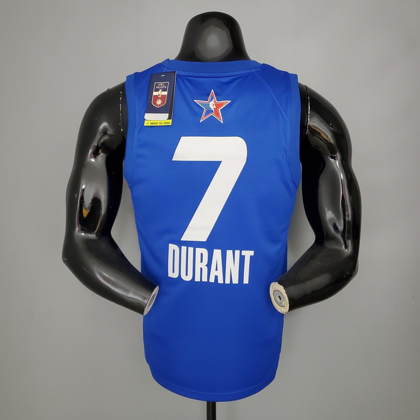 2021 Durant#7 All Star Blue Nba Jersey