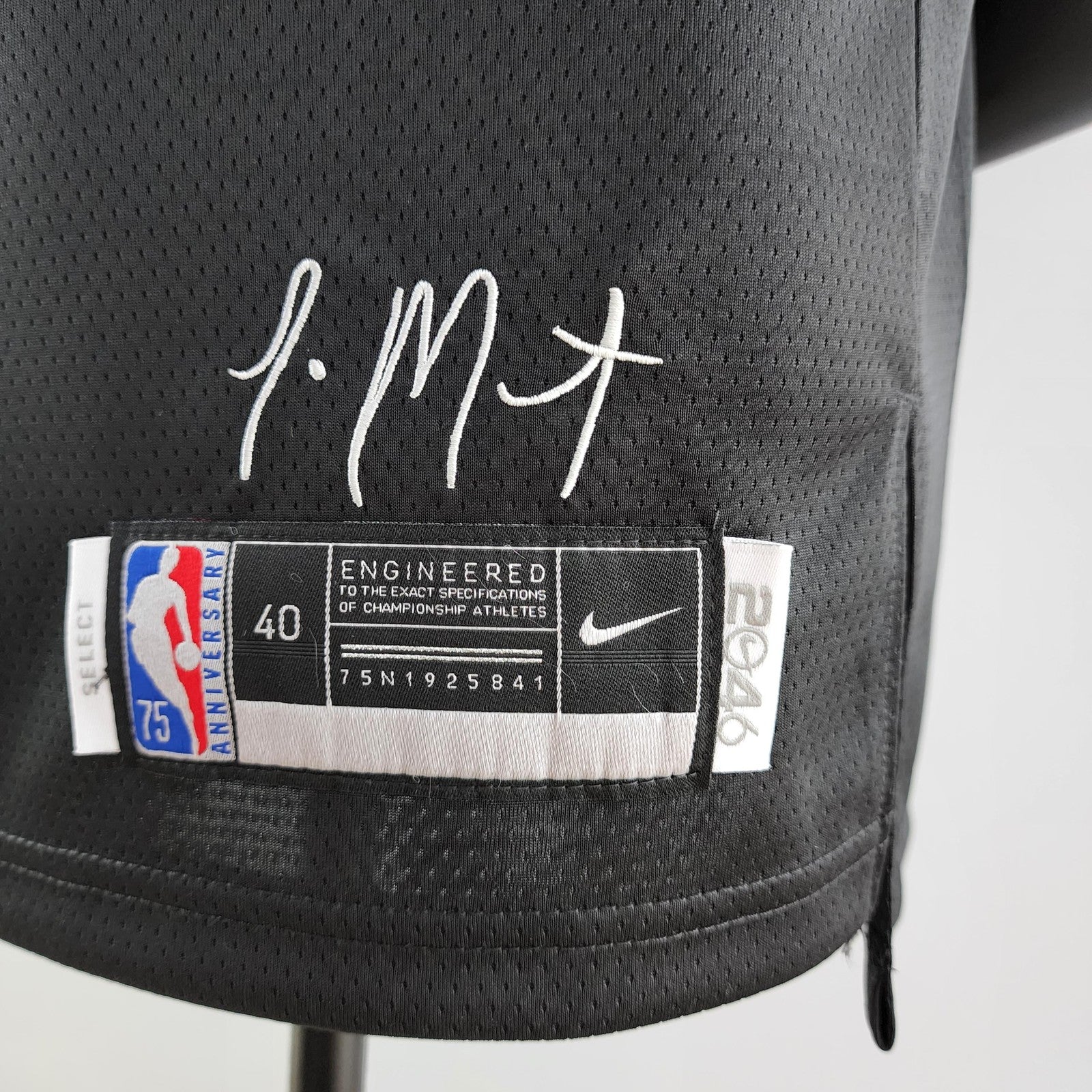 Morant#12 Memphis Grizzlies Honor Edition Black Nba Jersey