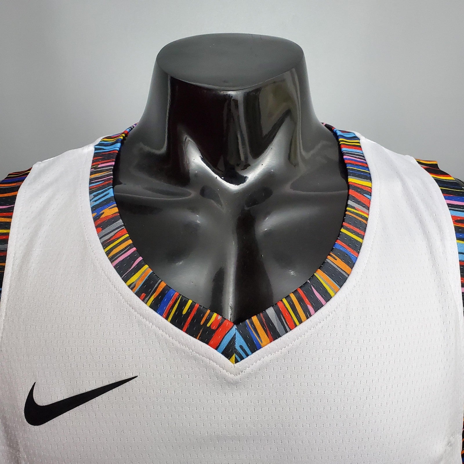 Durant #7 Brooklyn Nets City Version White Nba Jersey Nike Connect Recognition