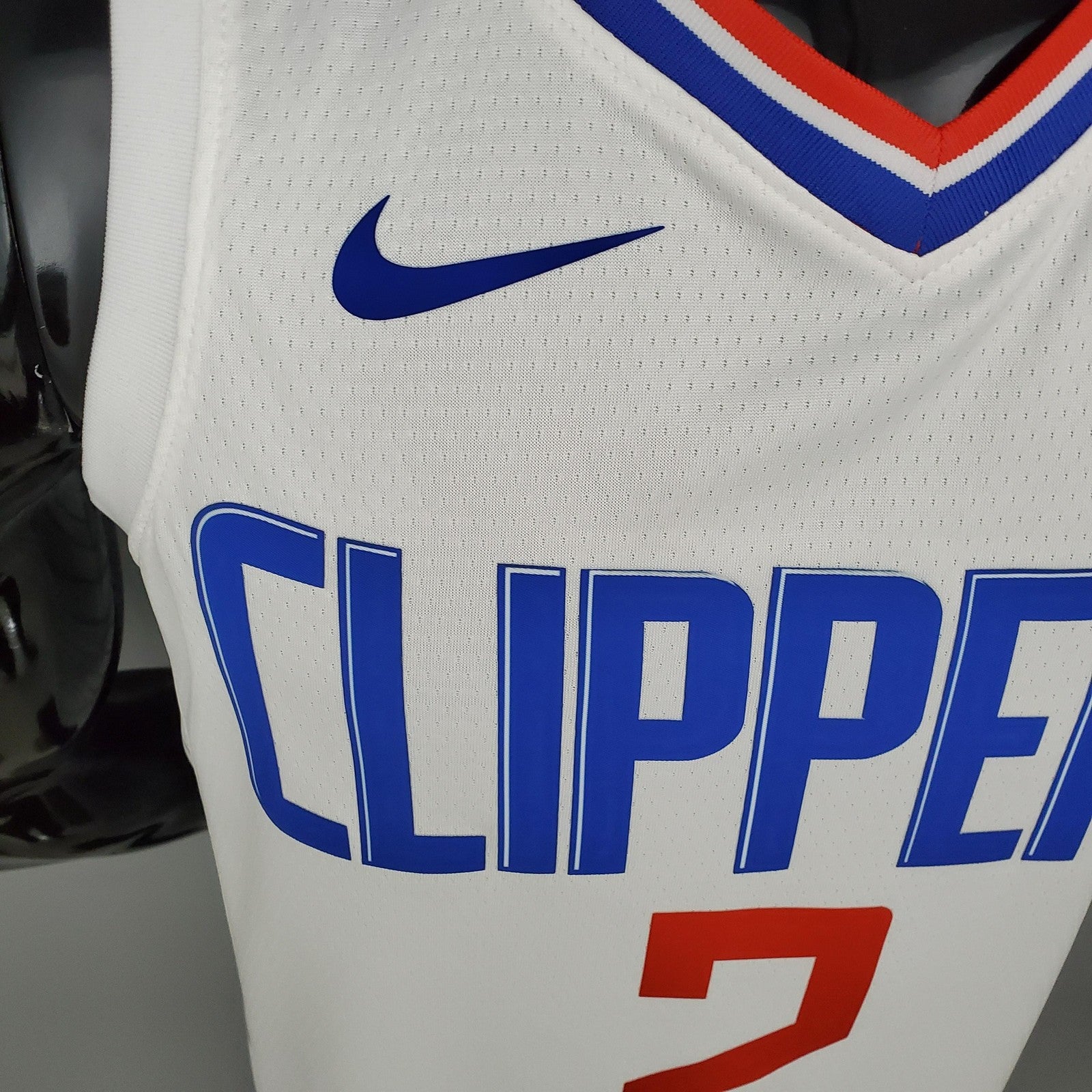 Leonard#2 Clippers Limited Edition White Nba Jersey