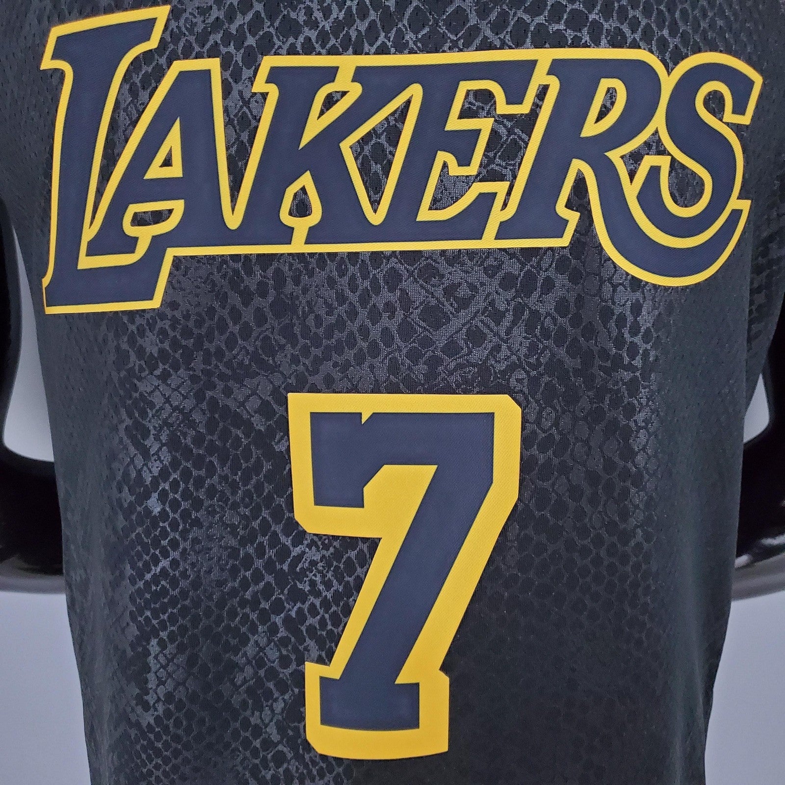 Anthony#7 Los Angeles Lakers Black Nba Jersey