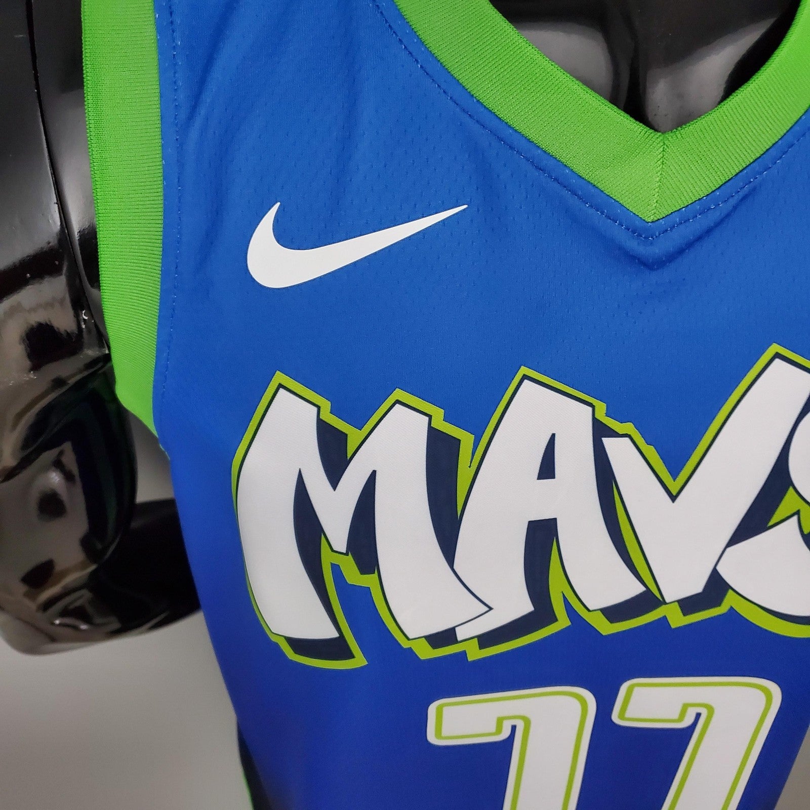 Doncic#77 Dallas Mavericks Blue Idol Nba Jersey