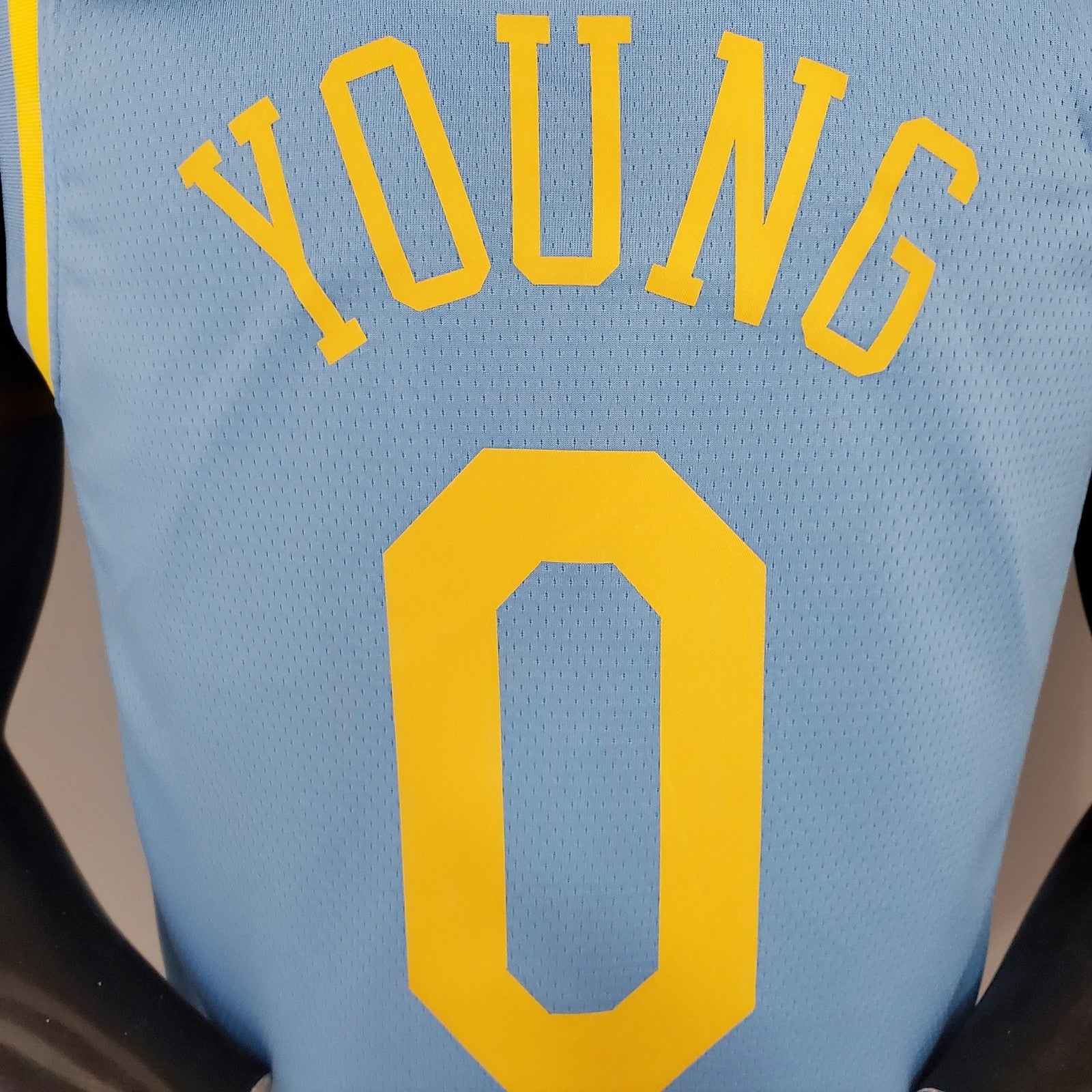 2021 Young#0 Los Angeles Lakers Minneapolis Edition Blue Nba Jersey