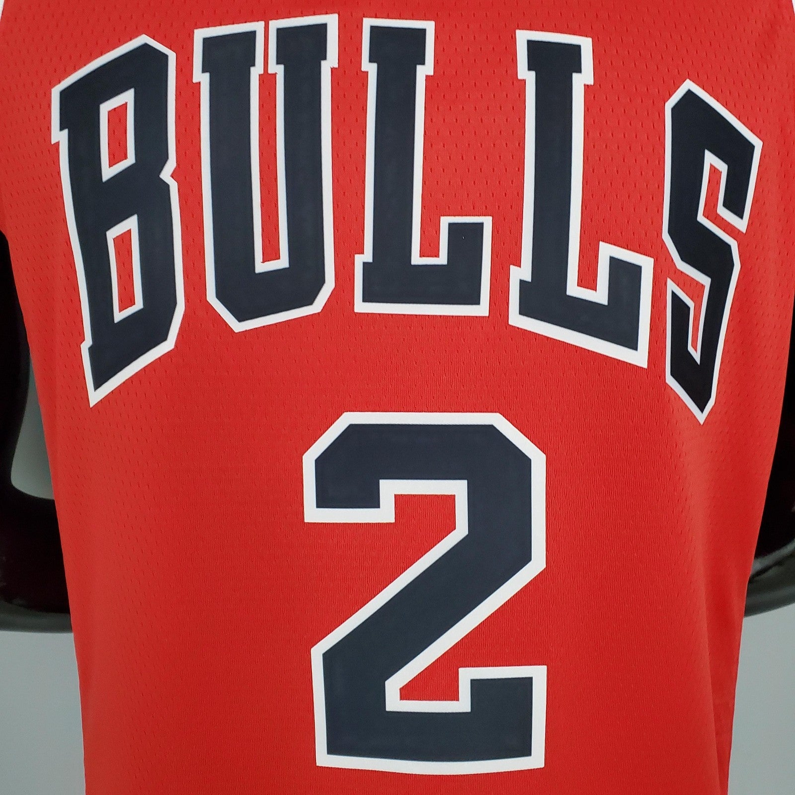 Ball#2 Chicago Bulls Red Nba Jersey