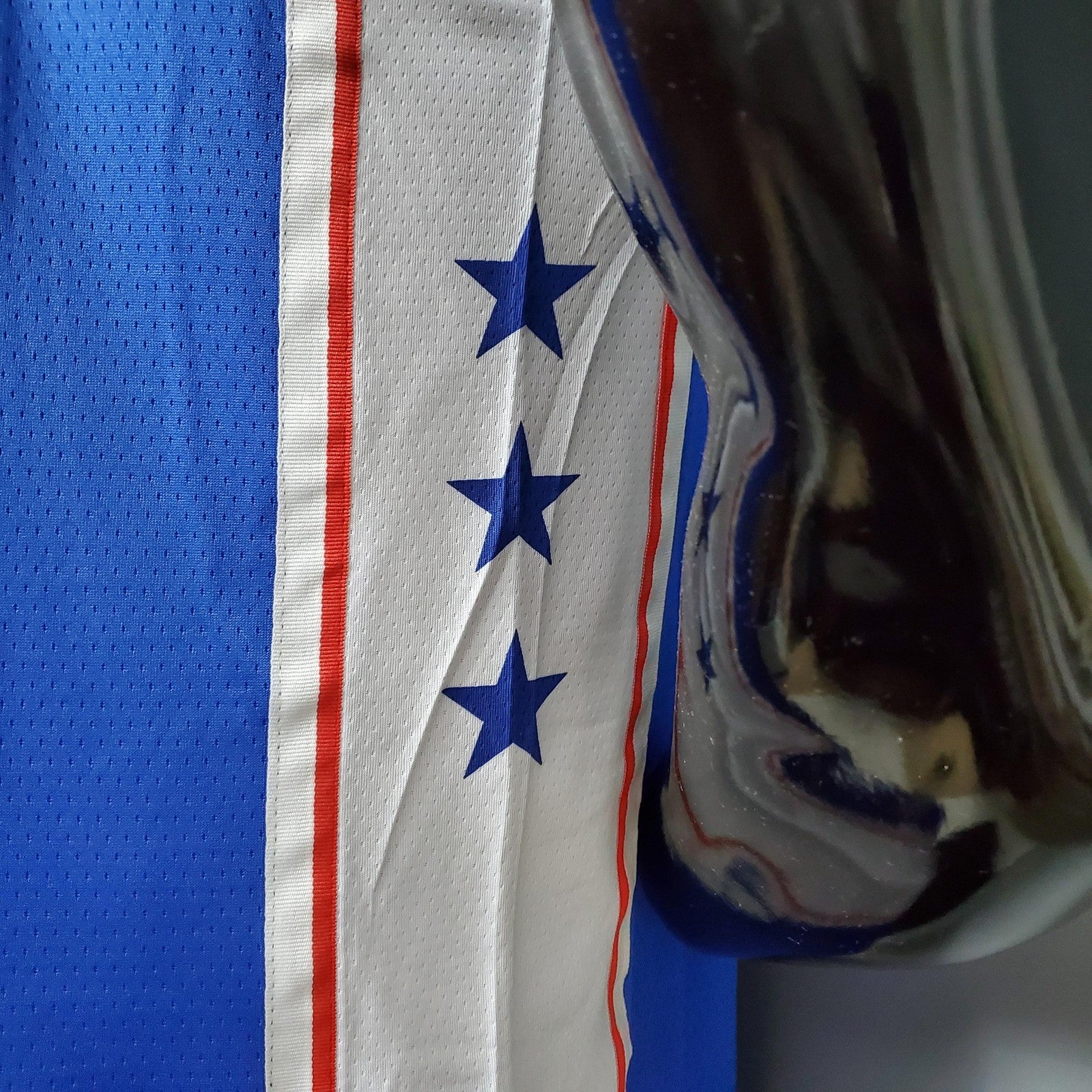 Iverson #3 Detroit Pistons Blue Nba Jersey Nike Connect Recognition