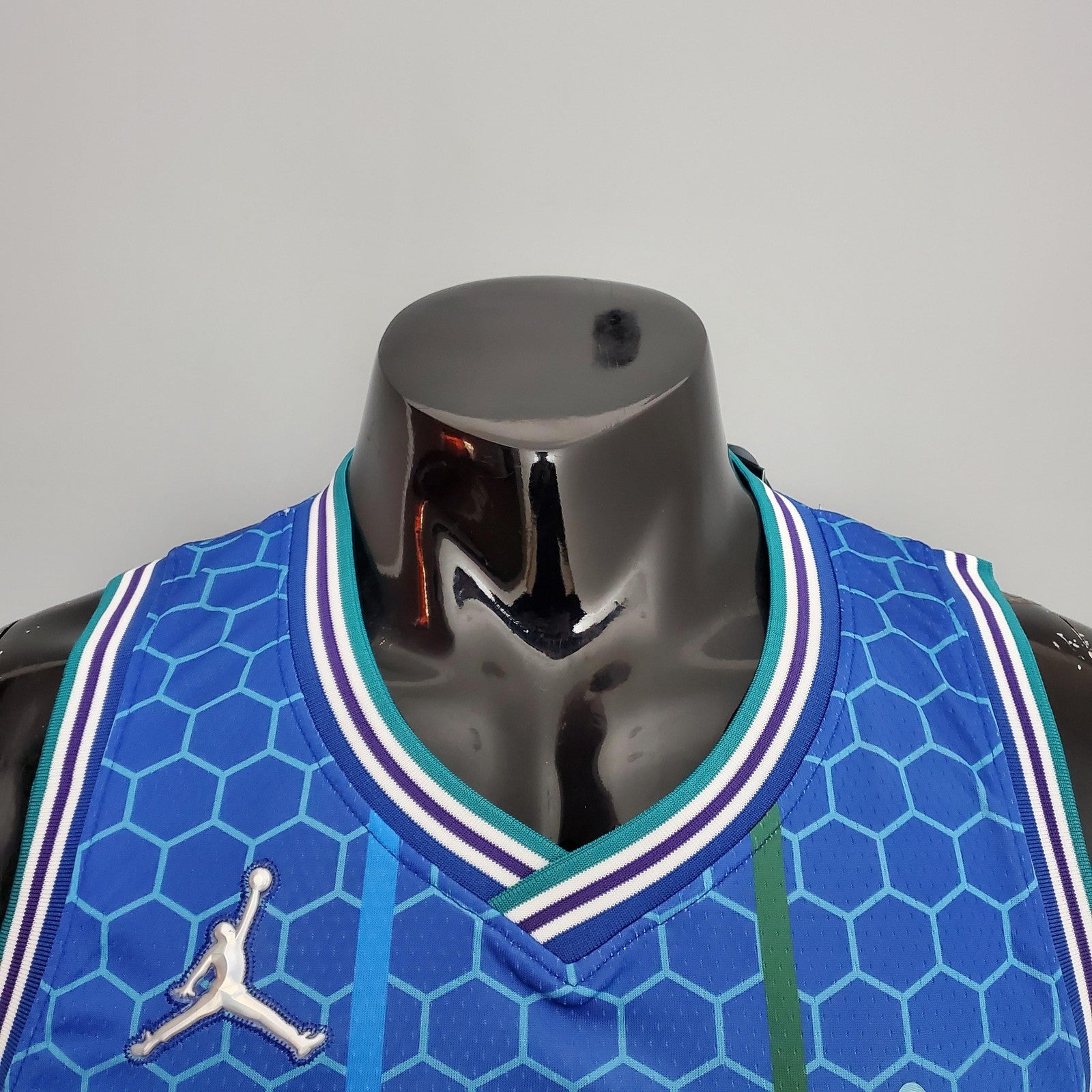 2022 Oubrejr #12 Hornets City Edition Blue Nba Jersey