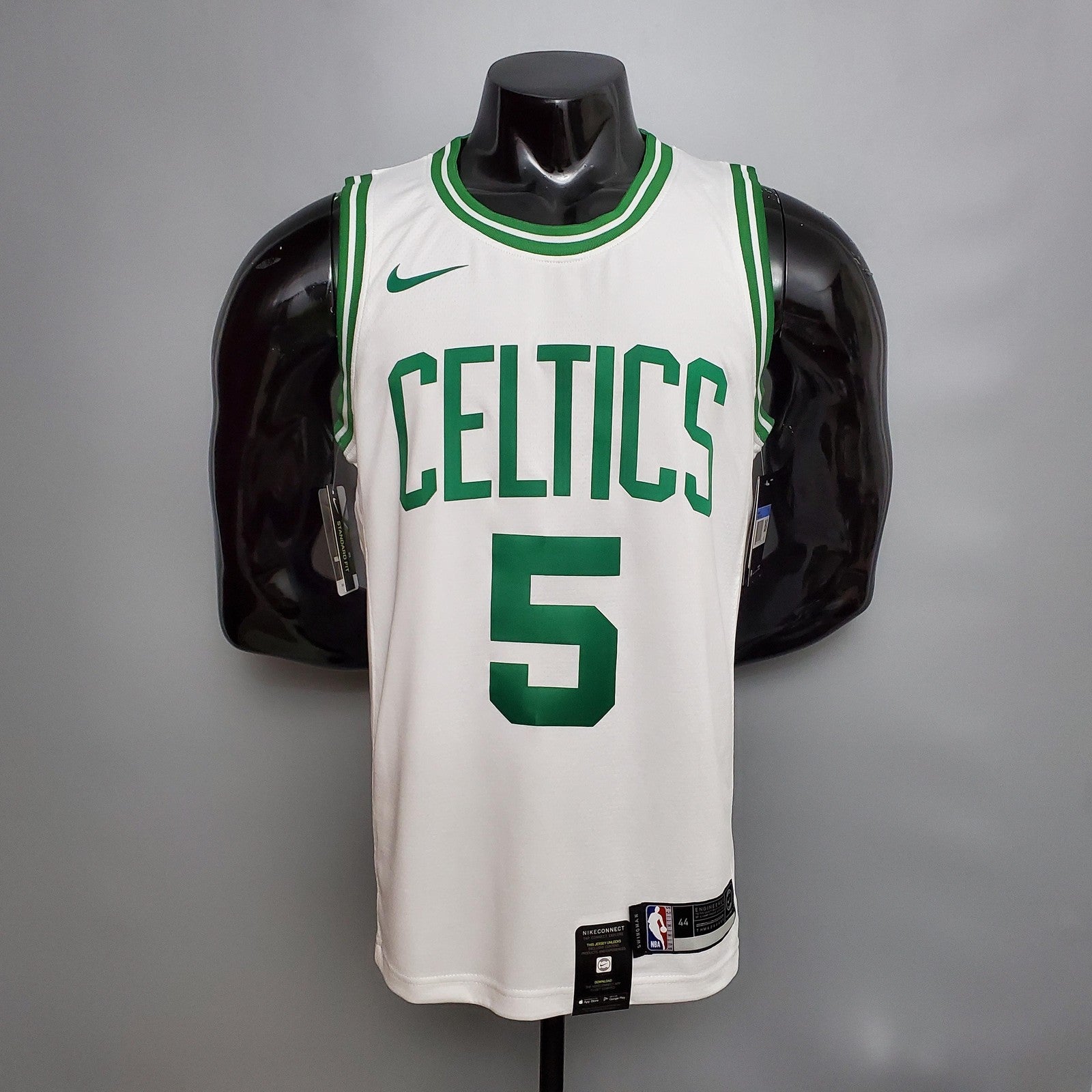 Garnett#5 Celtics White Nba Jersey Nike Connect Recognition