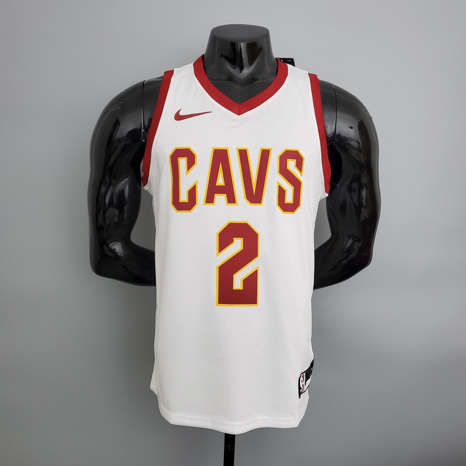 Cavaliers Irving #2 White Nba Jersey