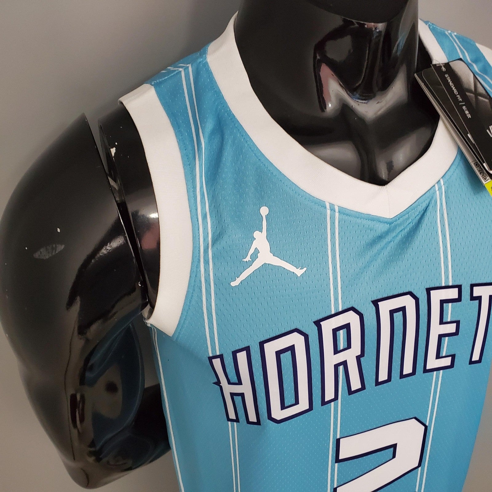 New Hornets Ball#2 Blue Nba Jersey