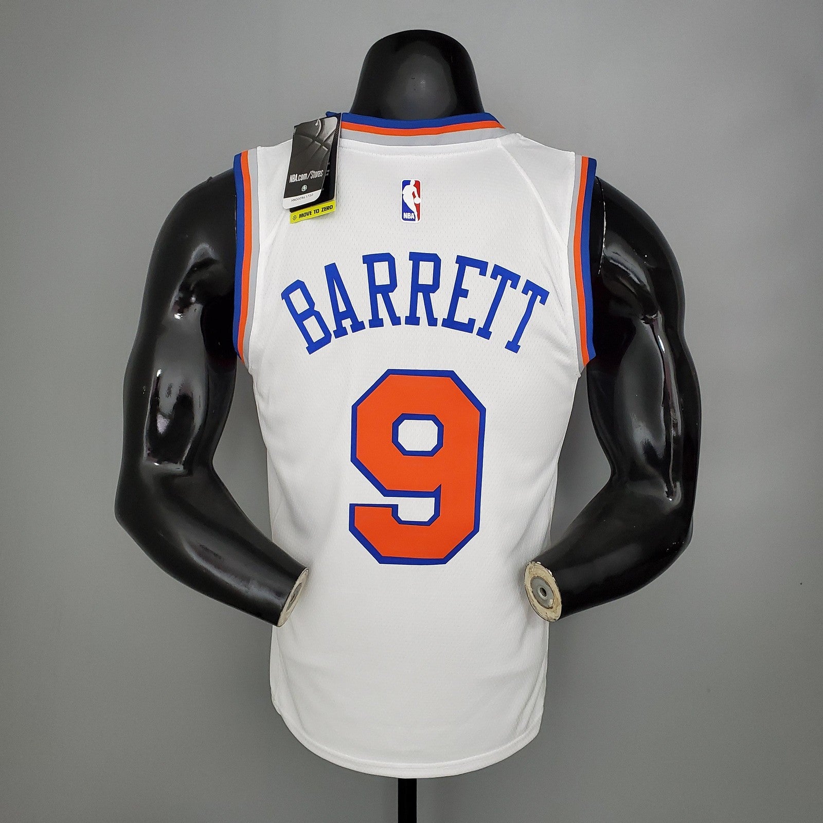 2021 Barrett#9 Knicks White Nba Jersey
