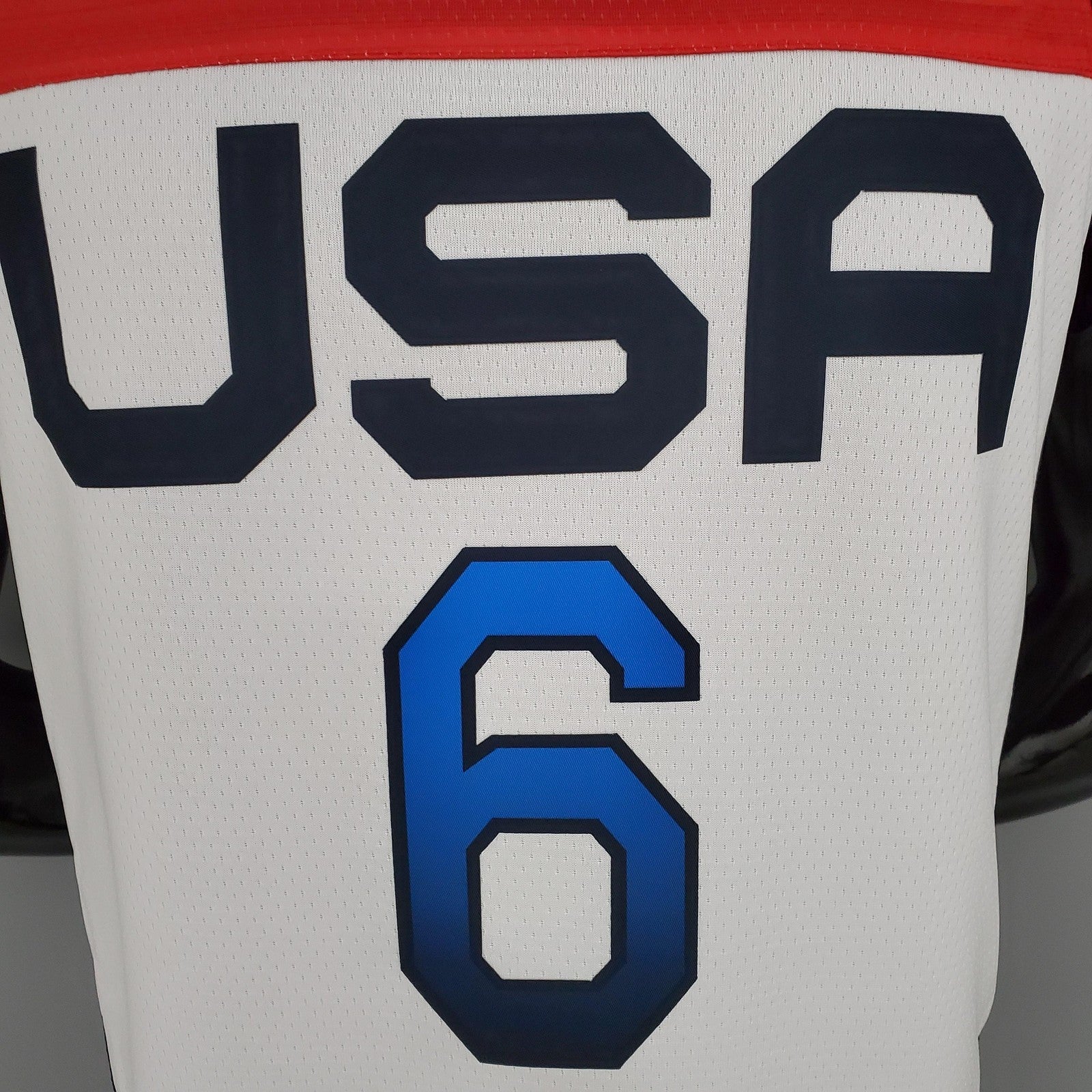 2021 Olympic Games Lillard#6 Usa Team Usa White Red Nba Jersey