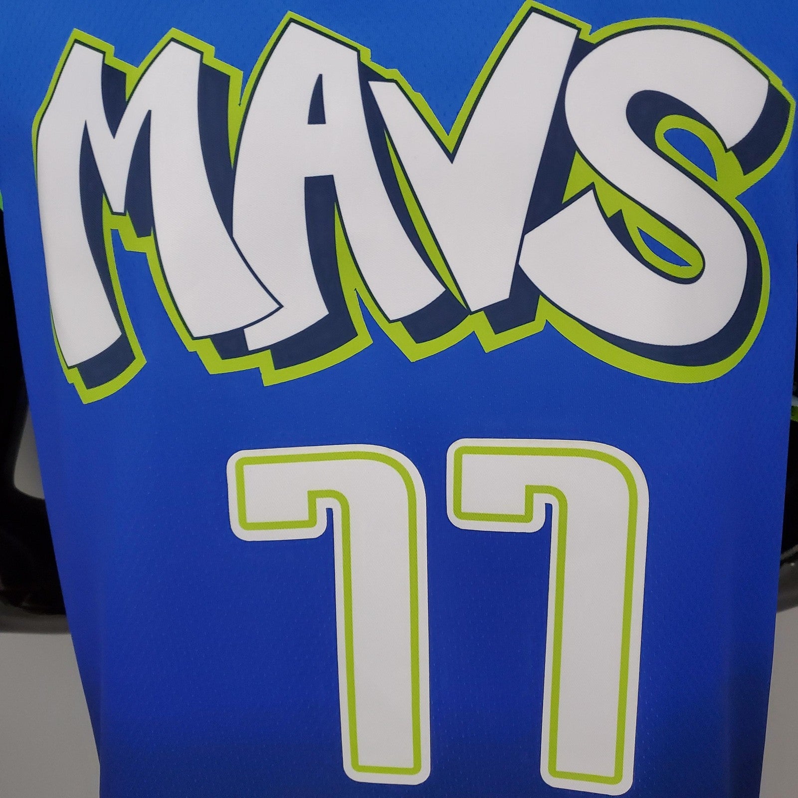 Doncic#77 Dallas Mavericks Blue Idol Nba Jersey