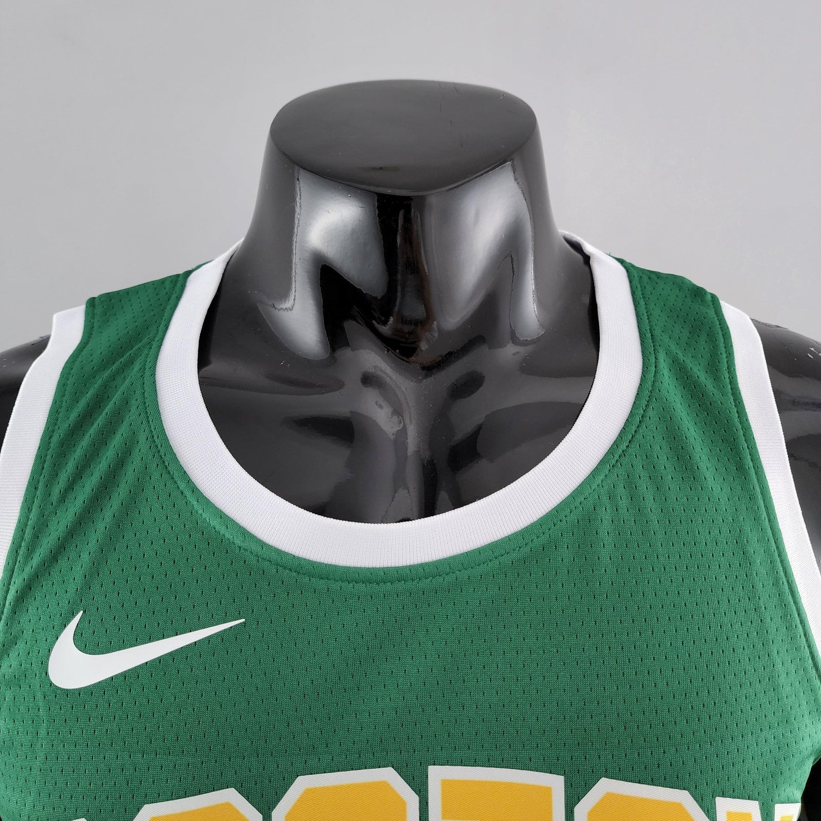 Boston Celtics Irving#11 Green Gold Nba Jersey