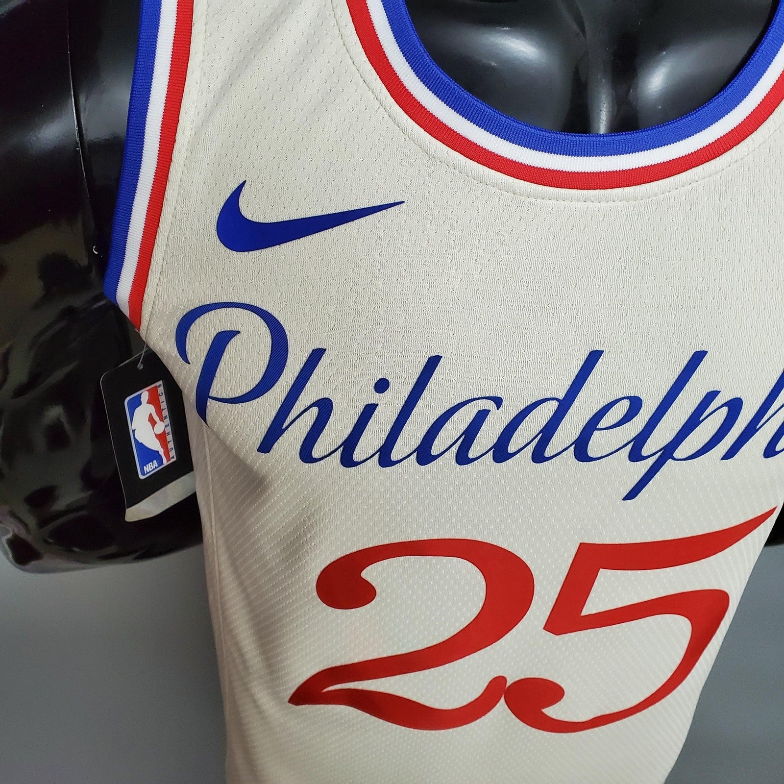2020 Philadelphia 76ers Simmons#25 City Limited Edition Beige