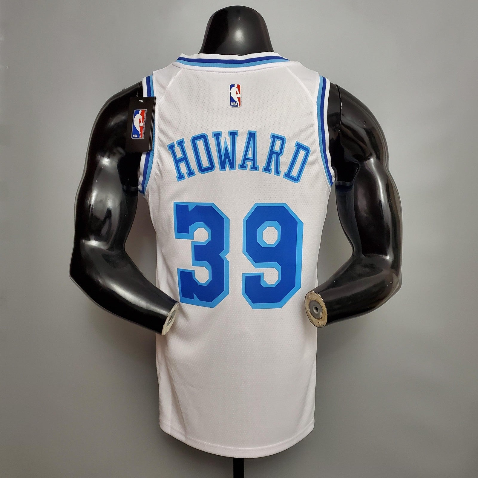 New Howard#39 Lakers White Nba Jersey Nike Connect Recognition