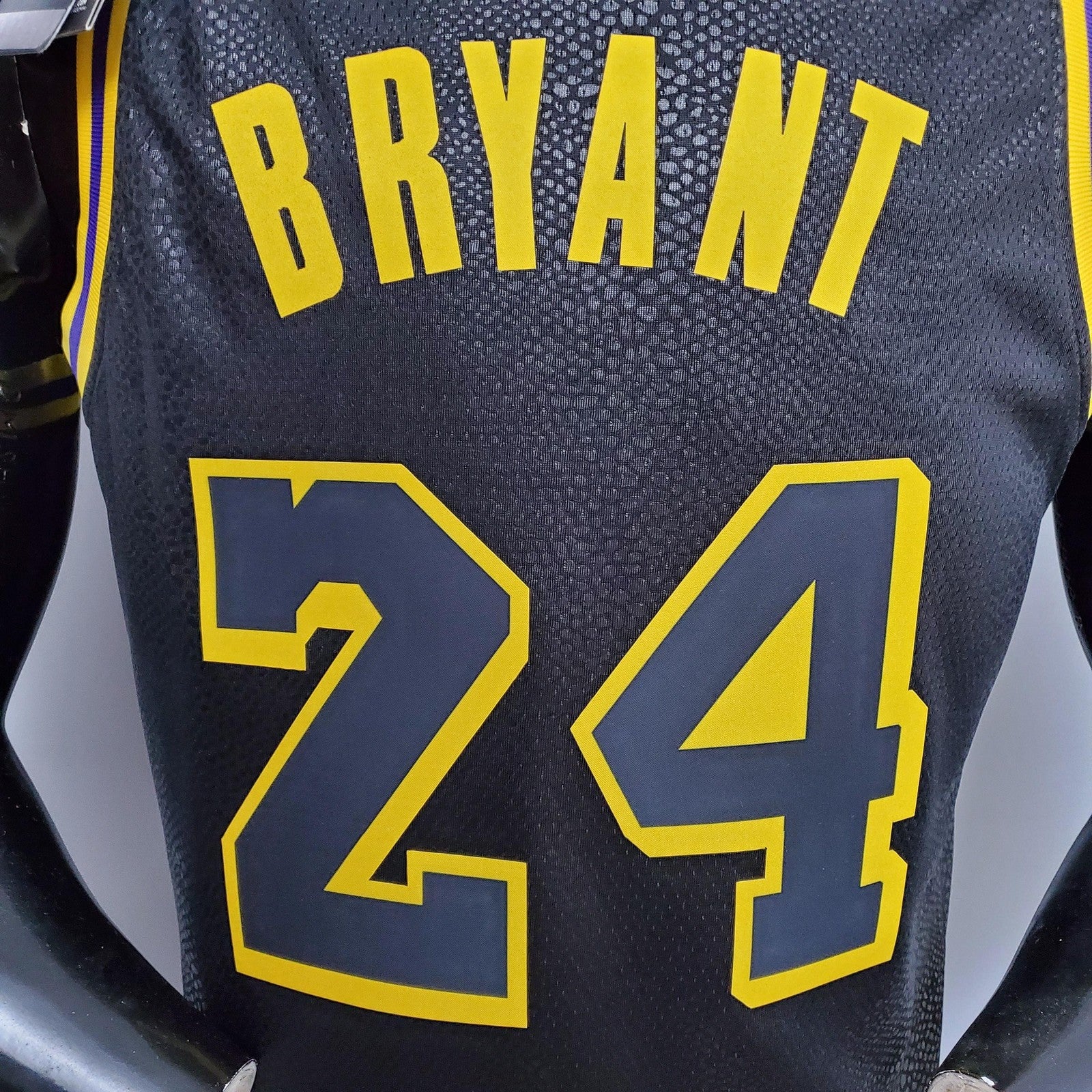 Bryant #24 Los Angeles Lakers Black Nba Jersey Nike Connect Recognition 2