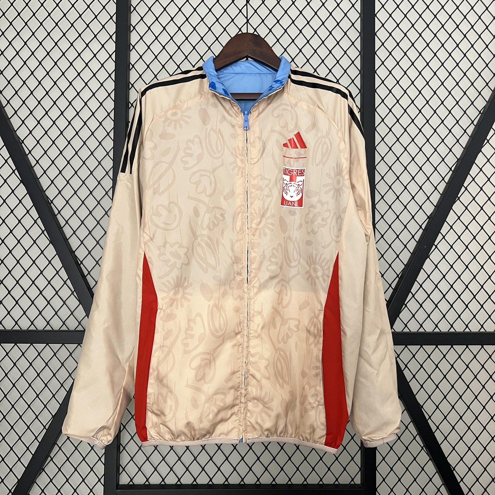 24 25 Tigers Trench Coat Reversible