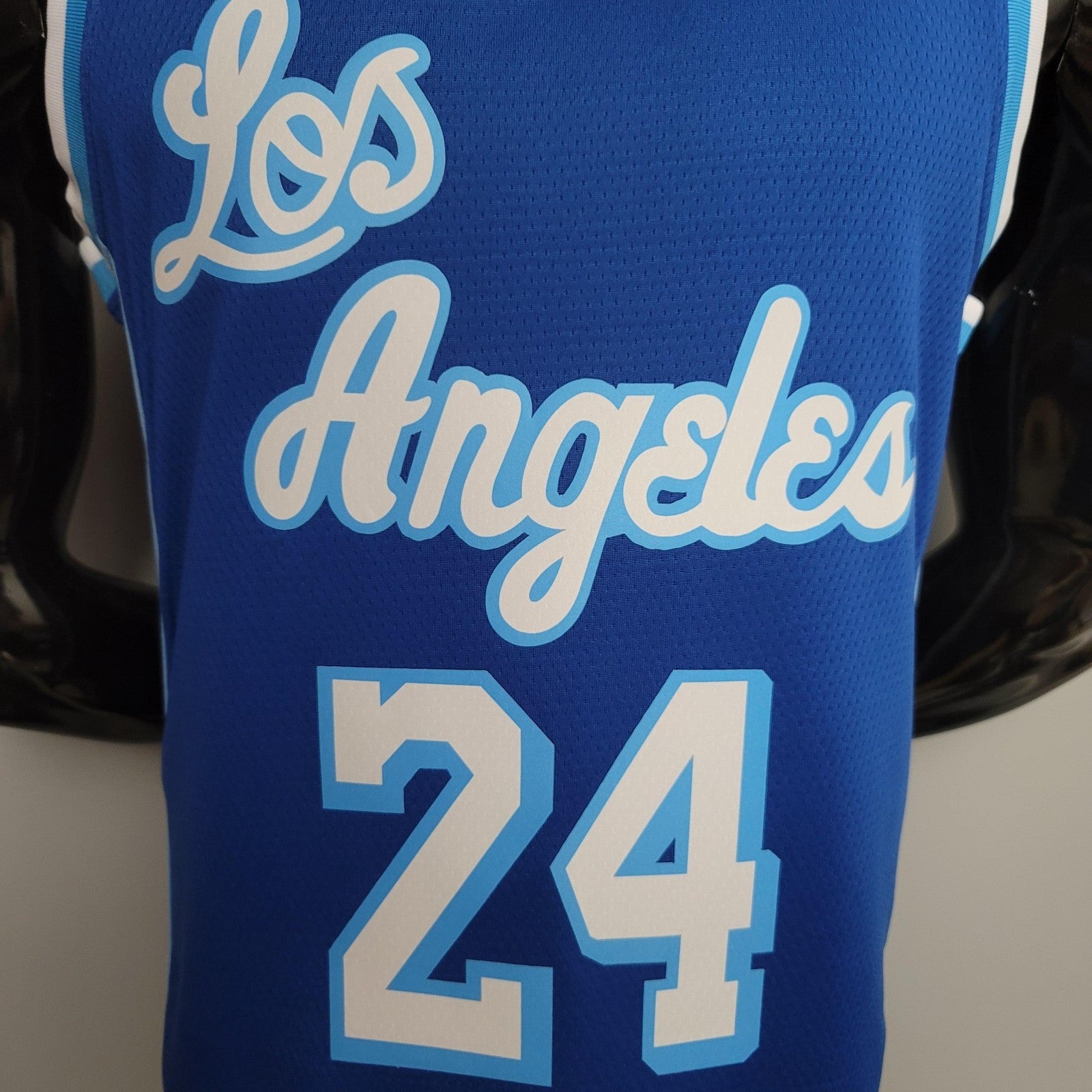 Retro Night Bryant #24 Los Angeles Lakers Black Nba Jersey Nike Connect Recognition 2