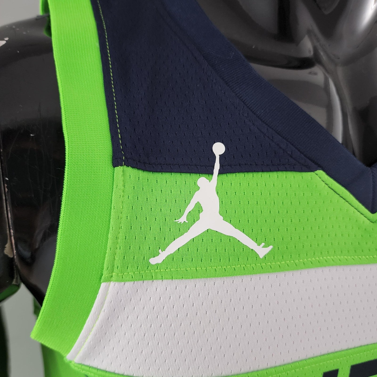 Minnesota Timberwolves Edwards#1 Air Jordan Nba Jersey Blue