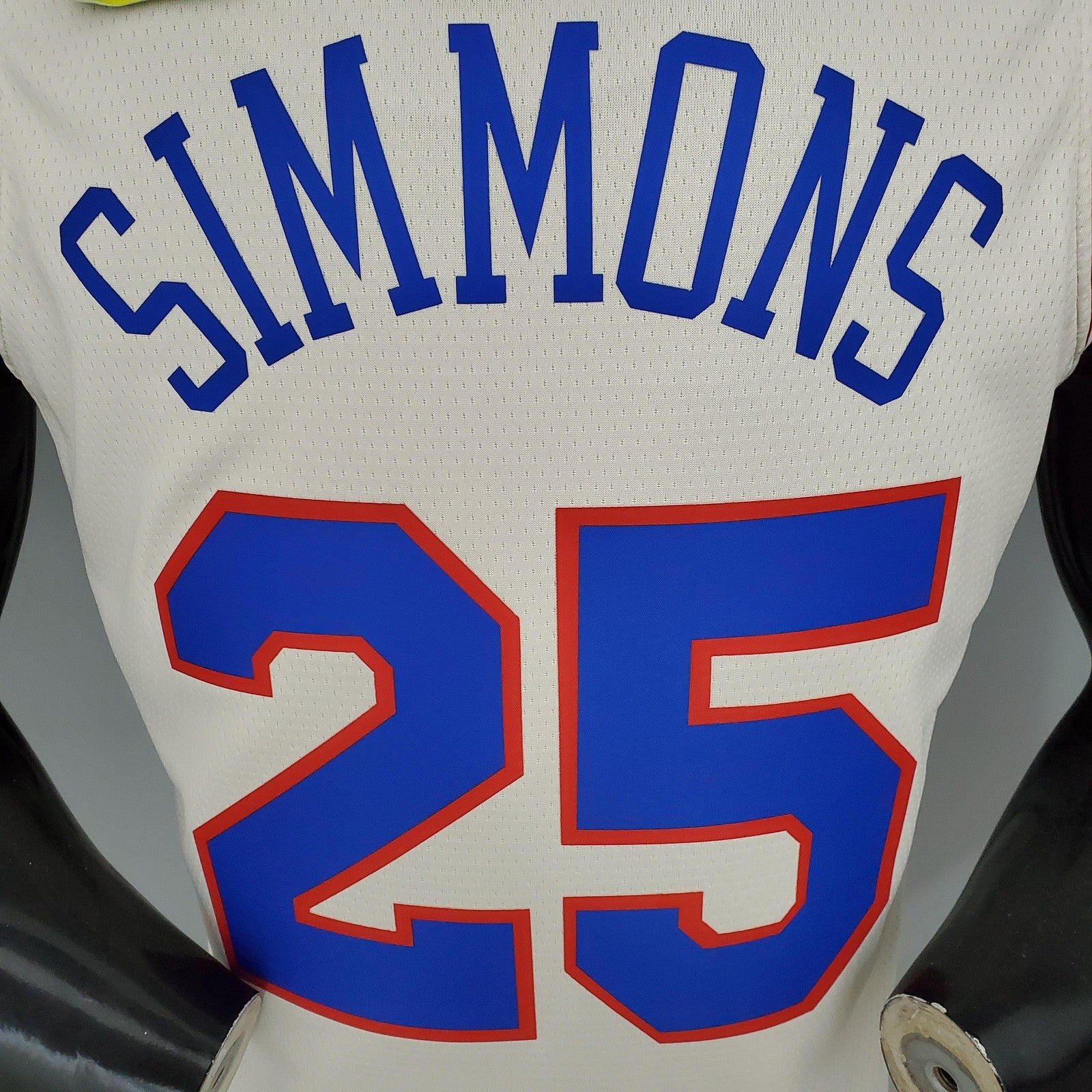 2021 Simmons#25 76ers Bonus Edition Beige Nba Jersey