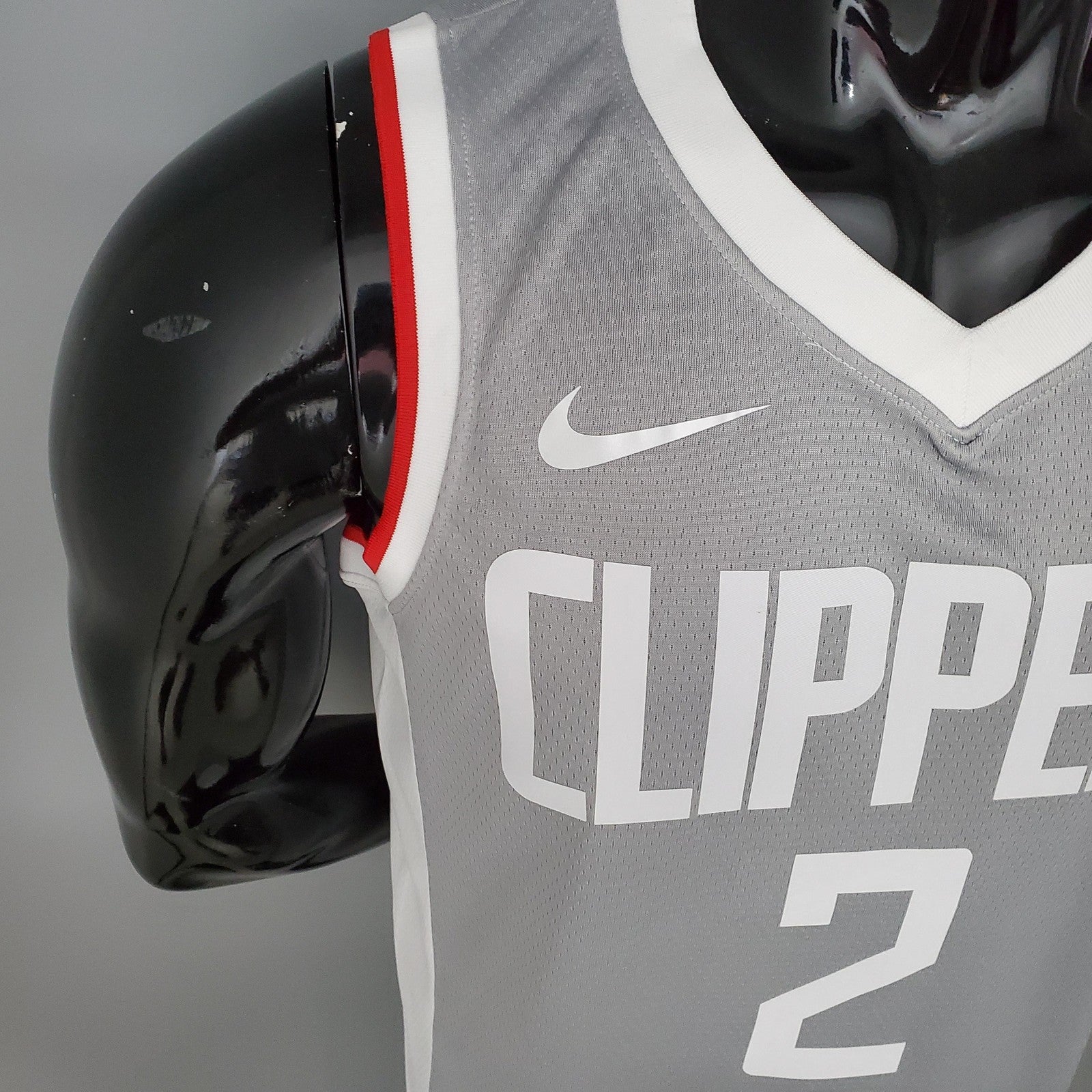 2021 Leonar0#2 Los Angeles Clippers Bonus Edition Grey Nba Jersey