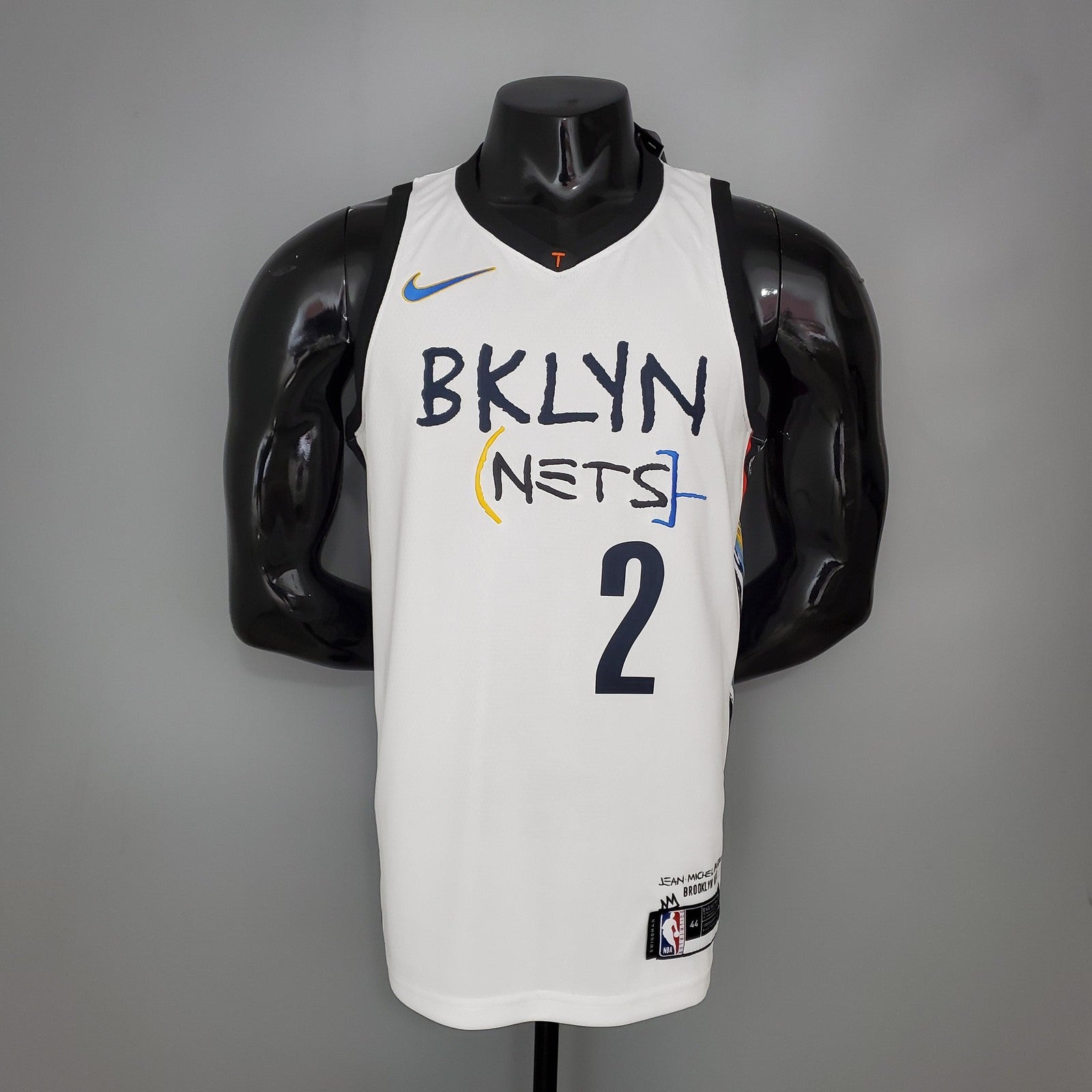 Griffiin#2 Brooklyn Nets Graffiti White Nba Jersey