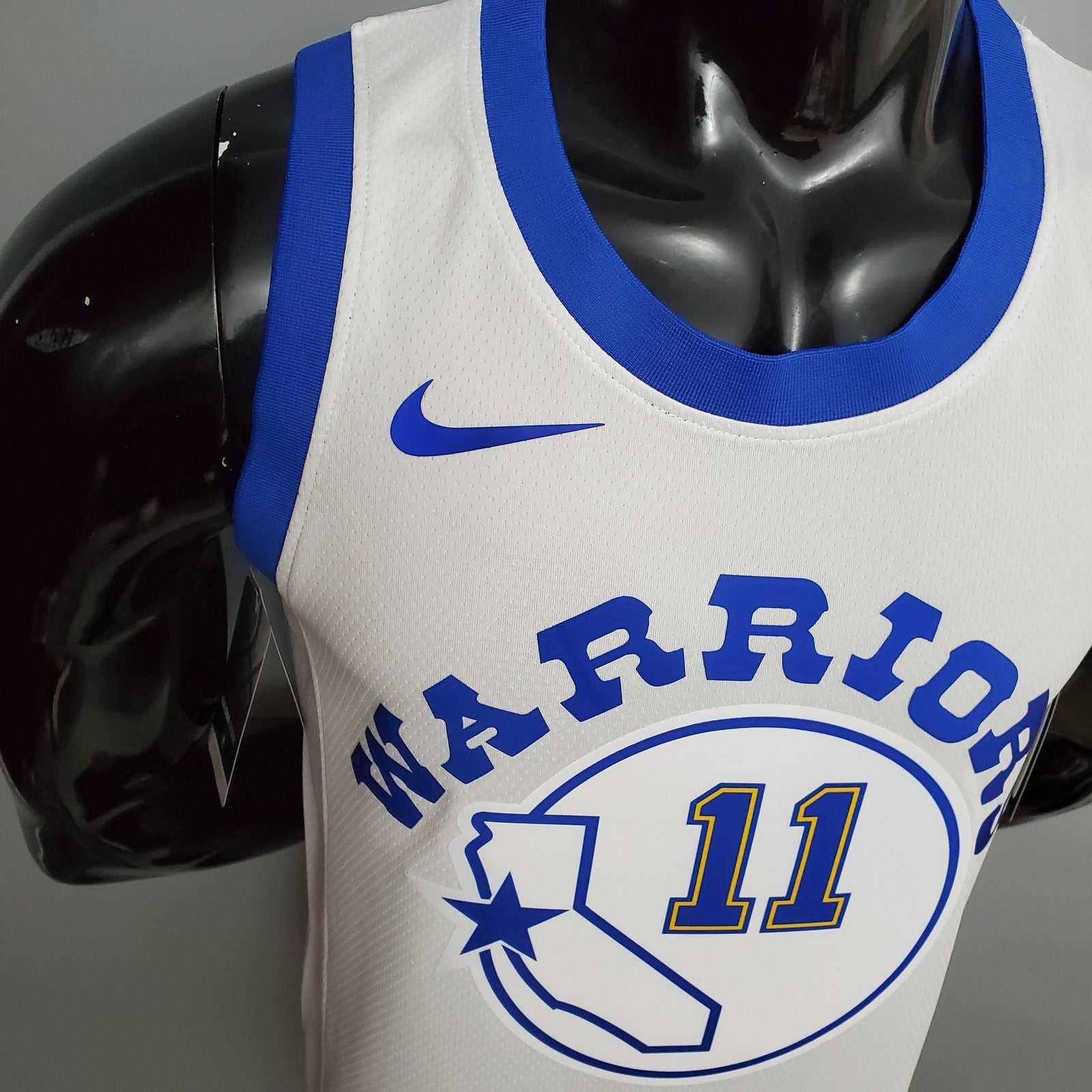 Retro Version Thompson#11 Golden State Warriors White Nba Jersey