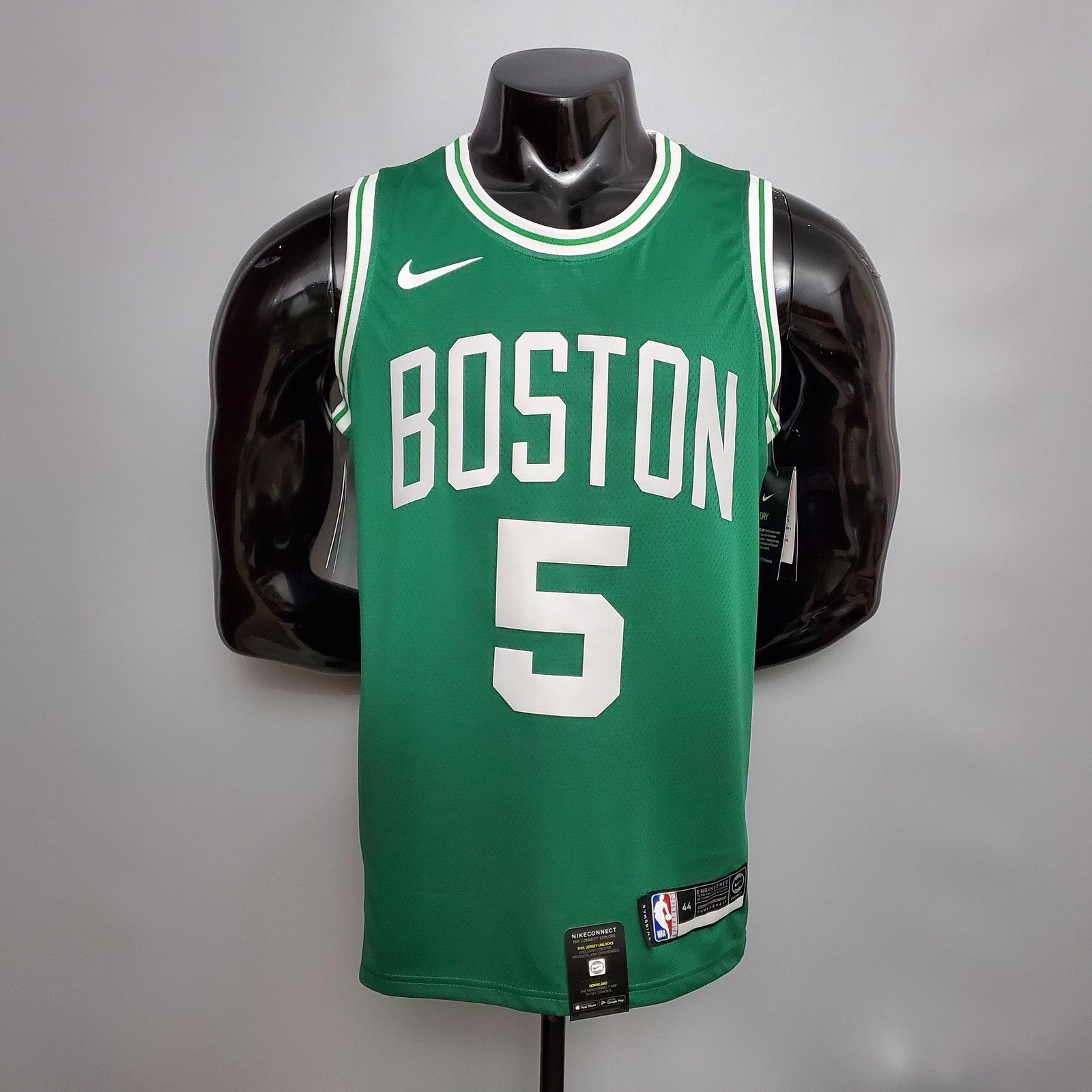 Garnett#5 Celtics Green Nba Jersey Nike Connect Recognition