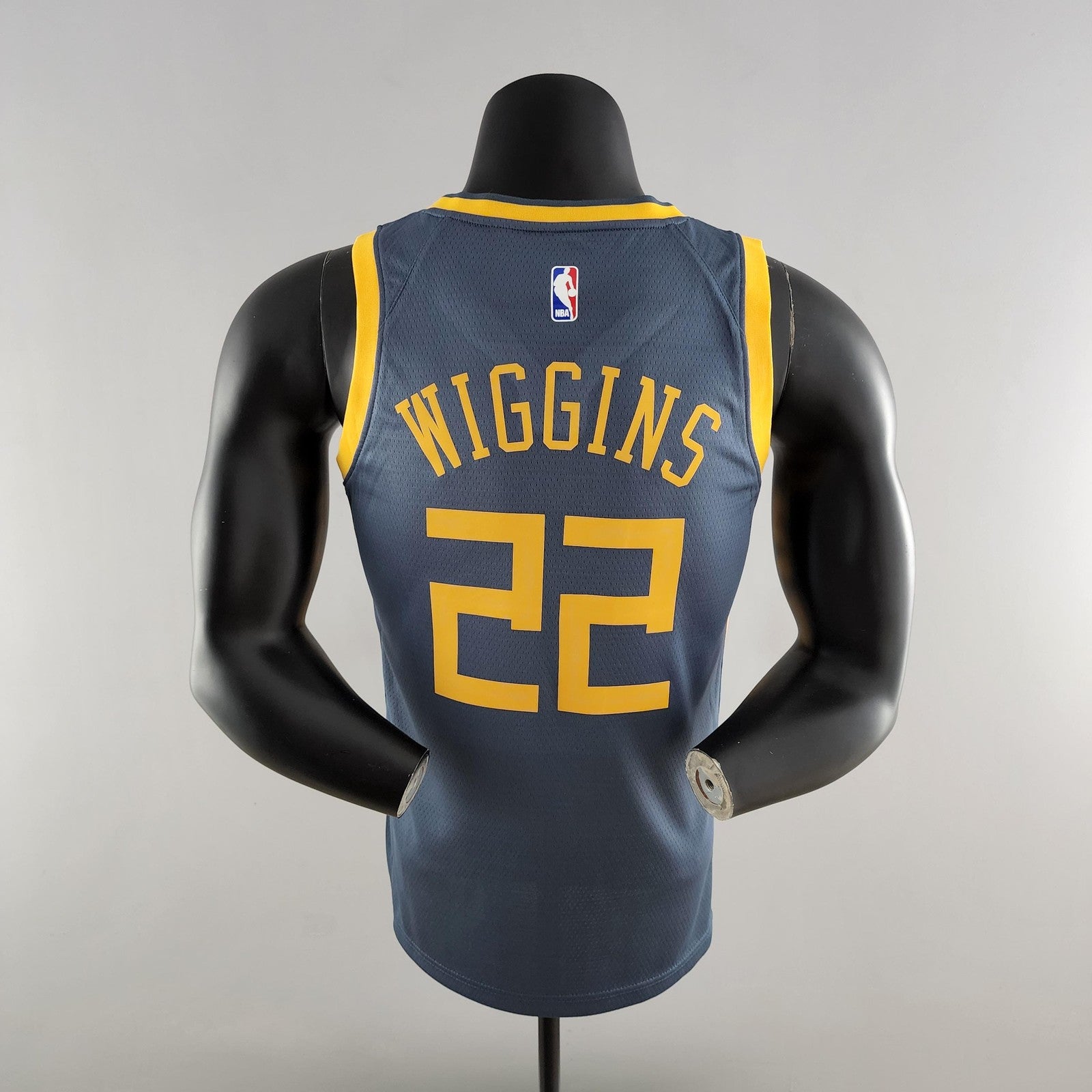 2018 Wiggins #22 Golden State Warriors Grey Nba Jersey