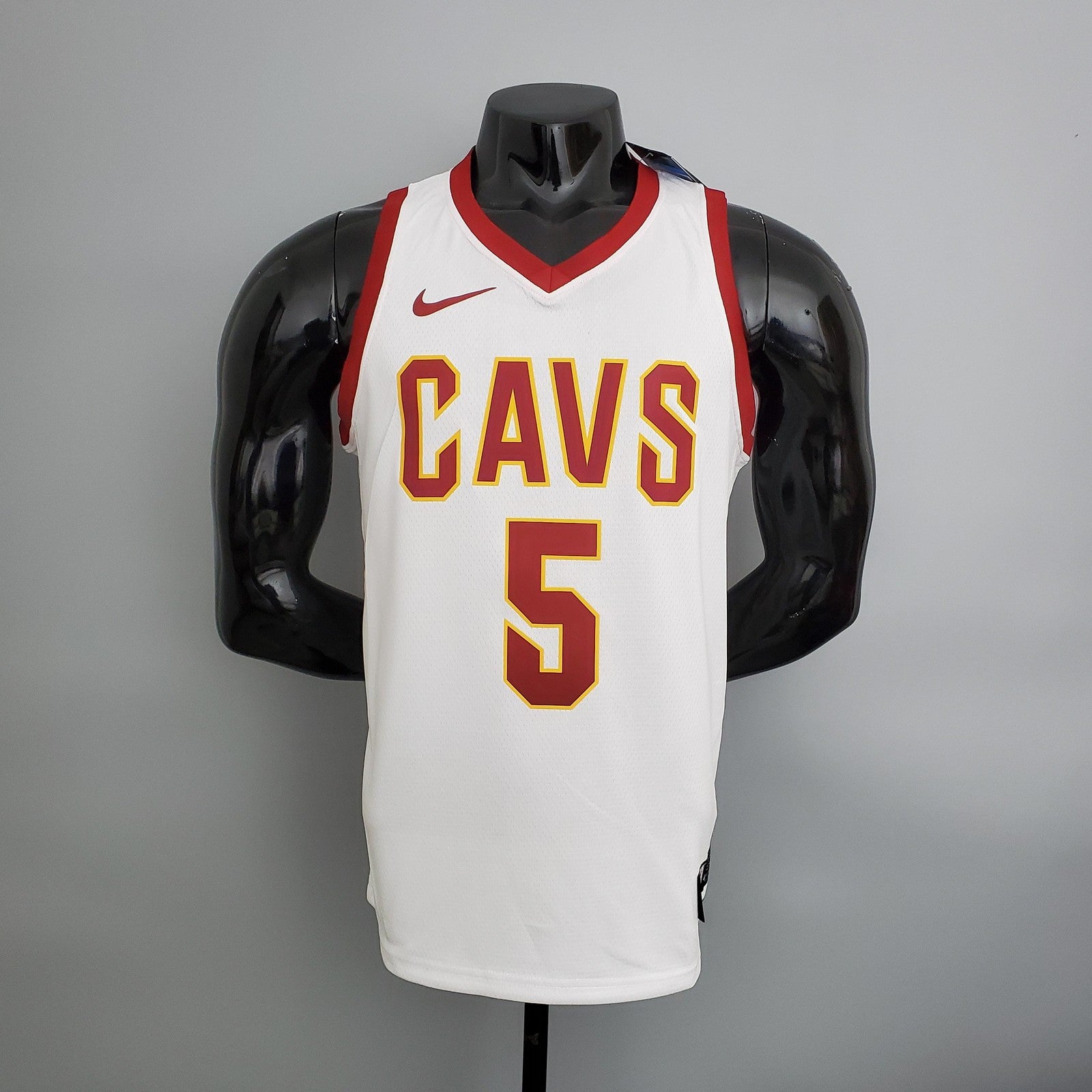 Cavaliers Smith Jr #5 White Nba Jersey
