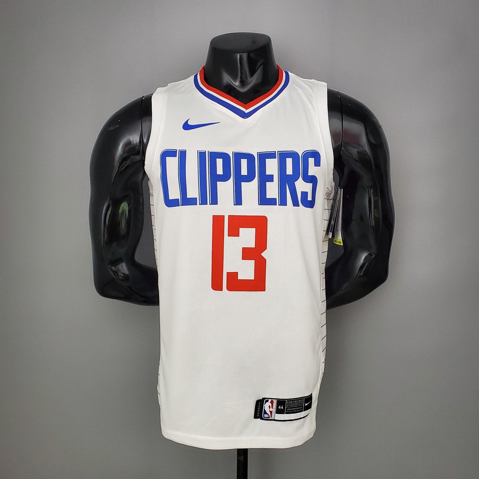 Ge0rge#13 Clippers Limited Edition White Nba Jersey