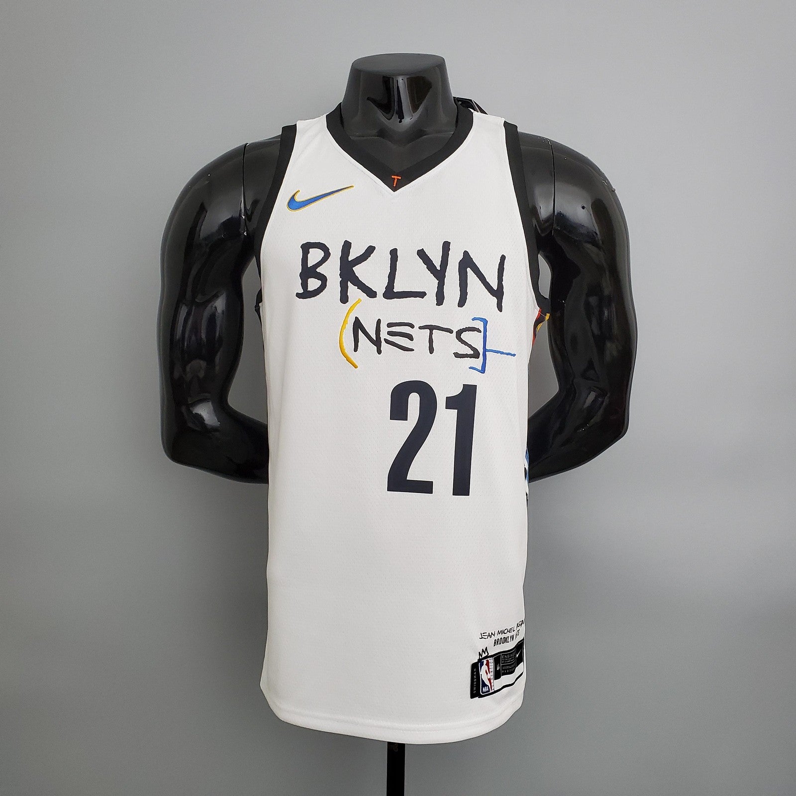 Nets Aldridge #21 Graffiti (white) Nba Jersey