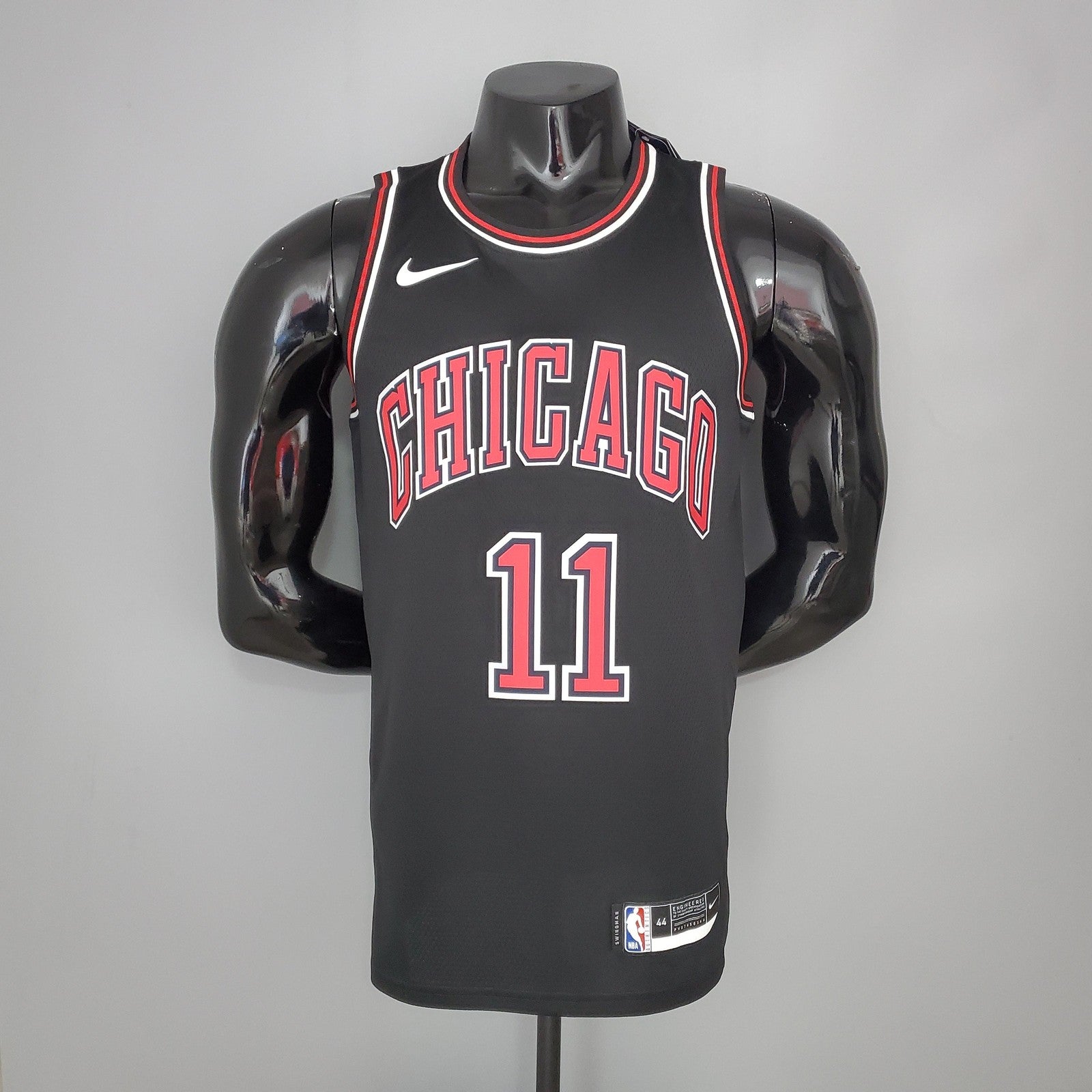 Derozan#11 Chicago Bulls Black Nba Jersey