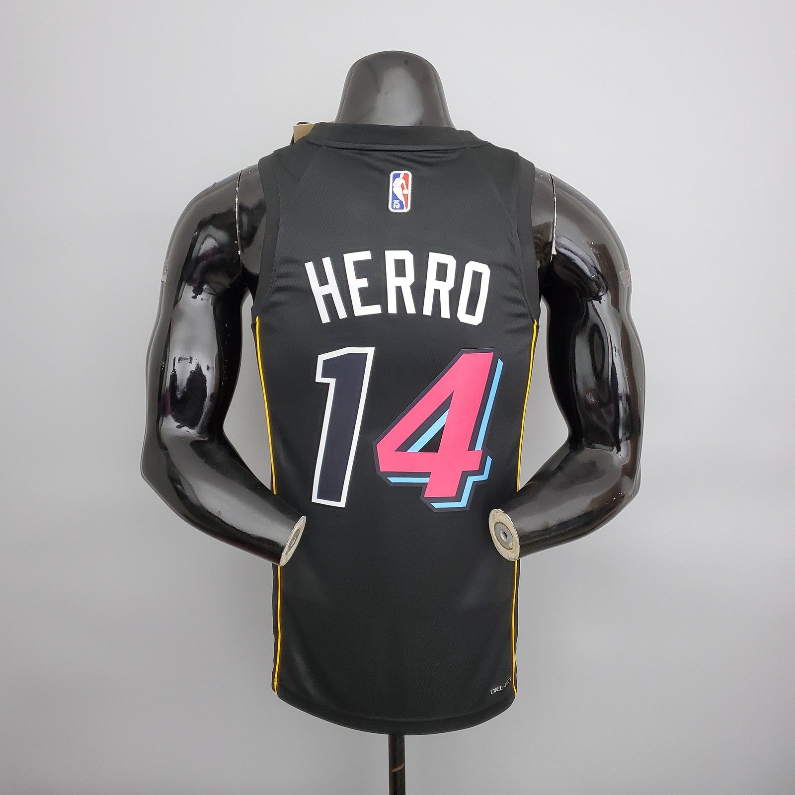 2022 Season Herro#14 Heat City Edition Black Nba Jersey
