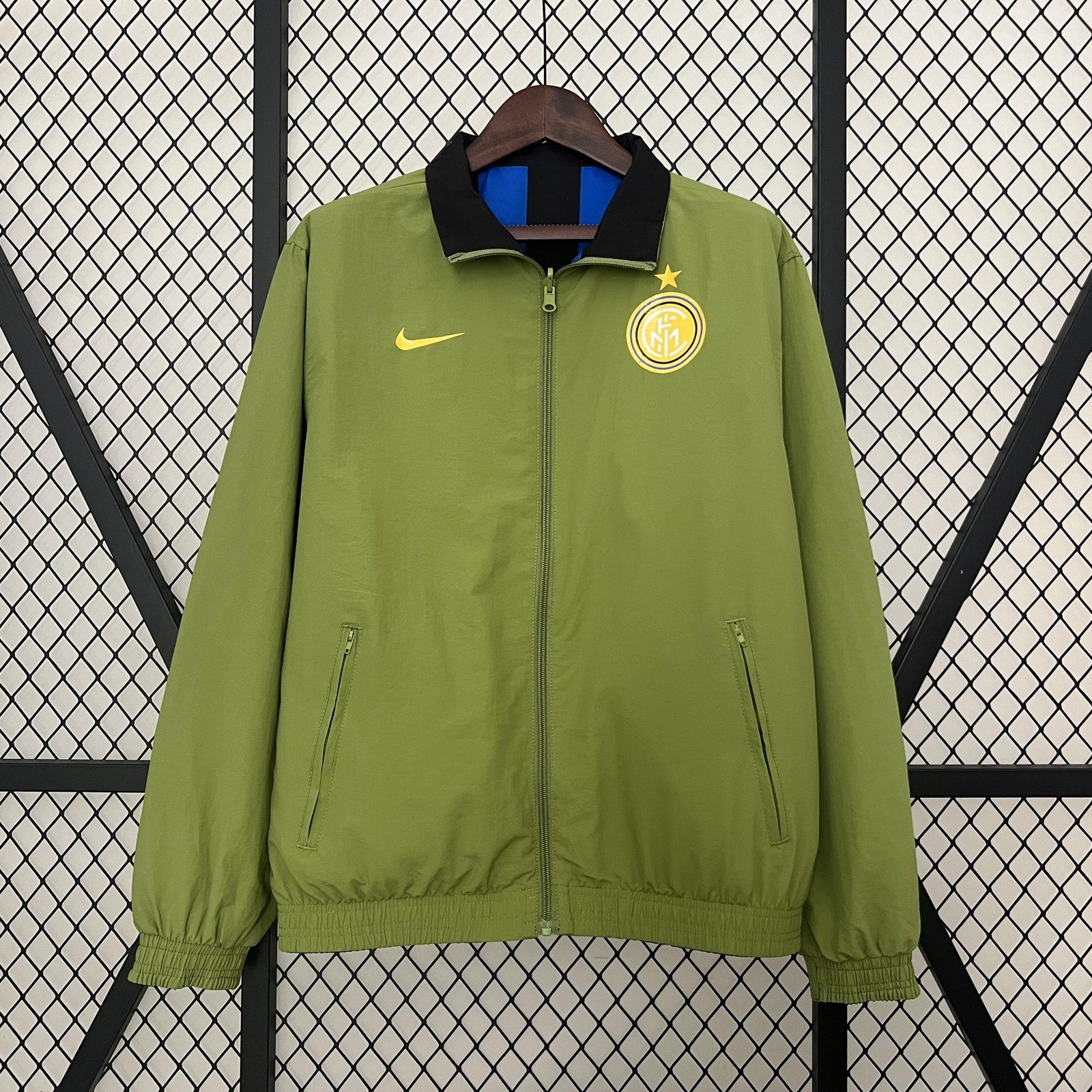 24 25 Inter Milan Trench Coat Reversible