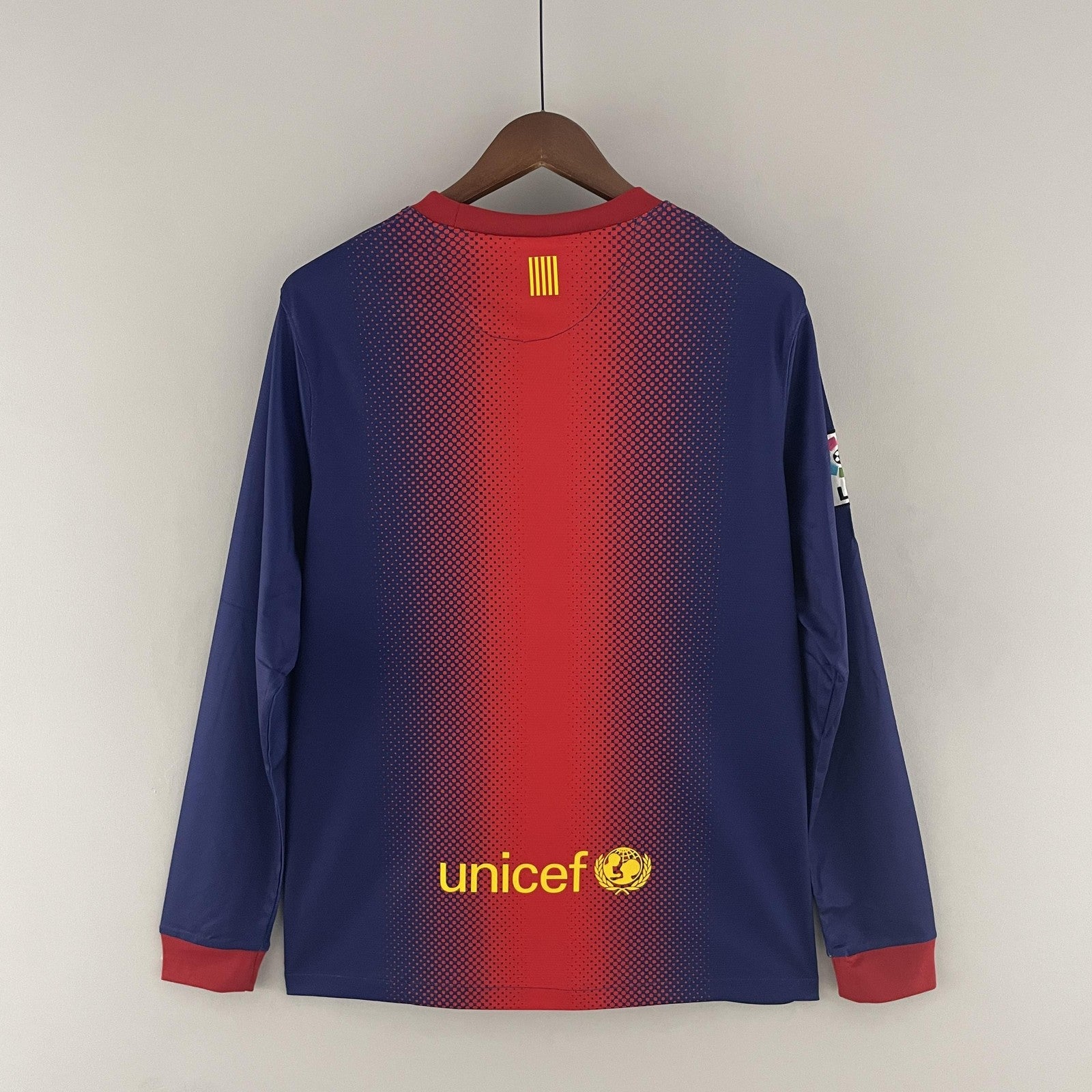 Retro Long Sleeve Barcelona Home