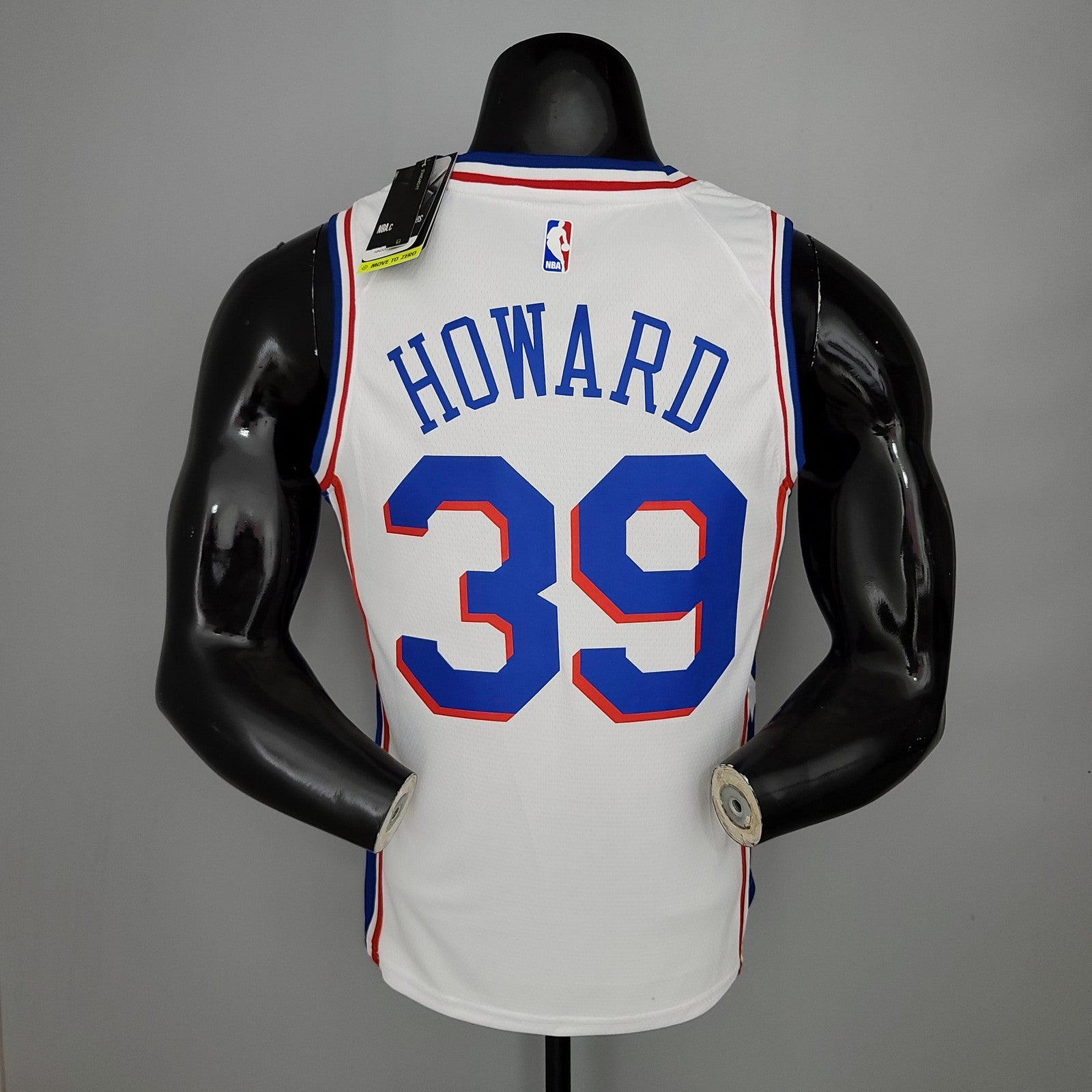 Howard#39 Detroit Pistons White Nba Jersey