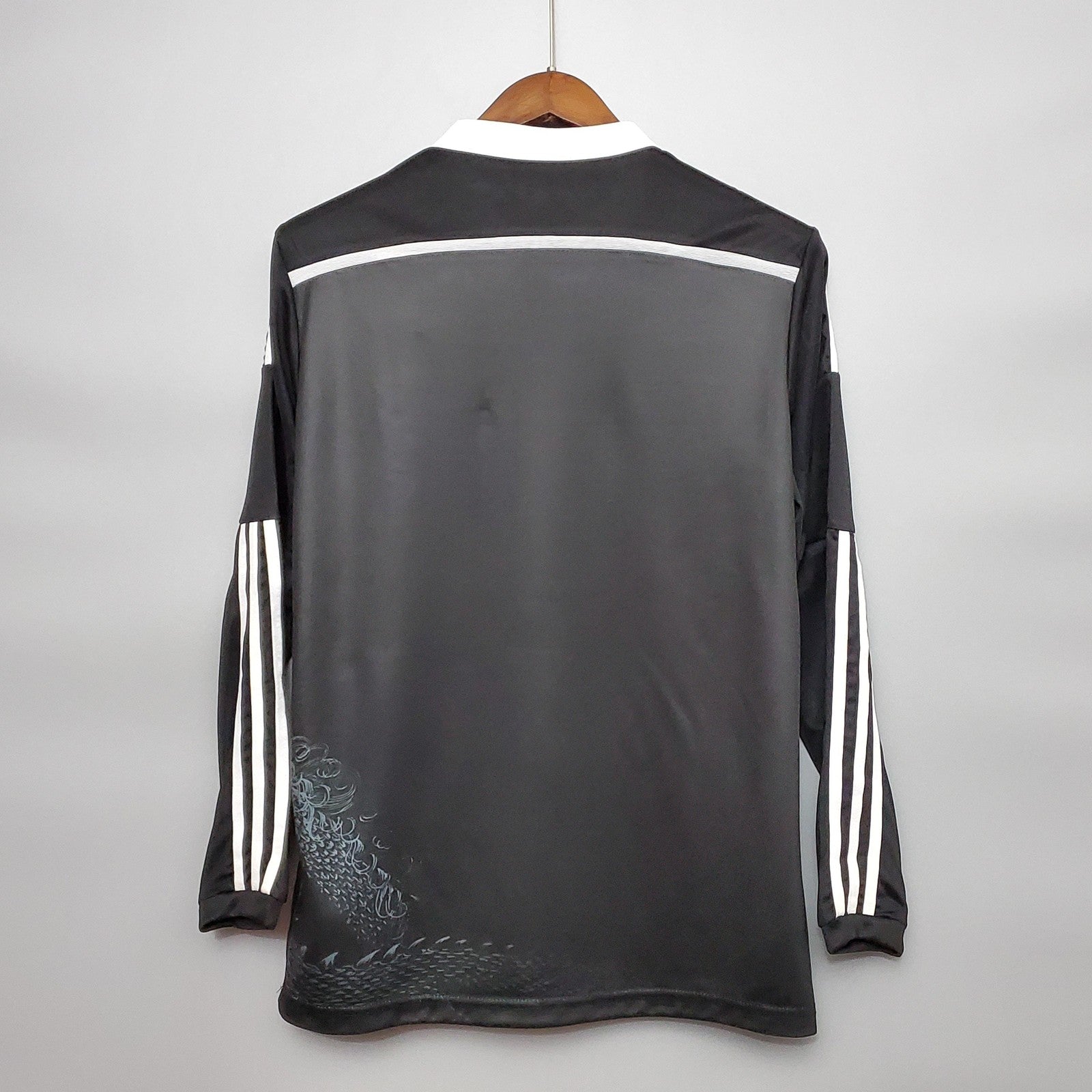 Retro Long Sleeve Real Madrid 14 15 Third Away