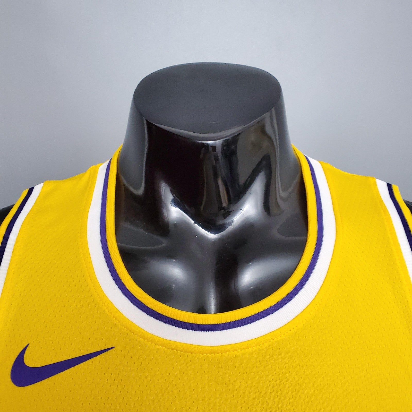 James #6 Lakers Round Neck Yellow Nba Jersey Nike Connect Recognition