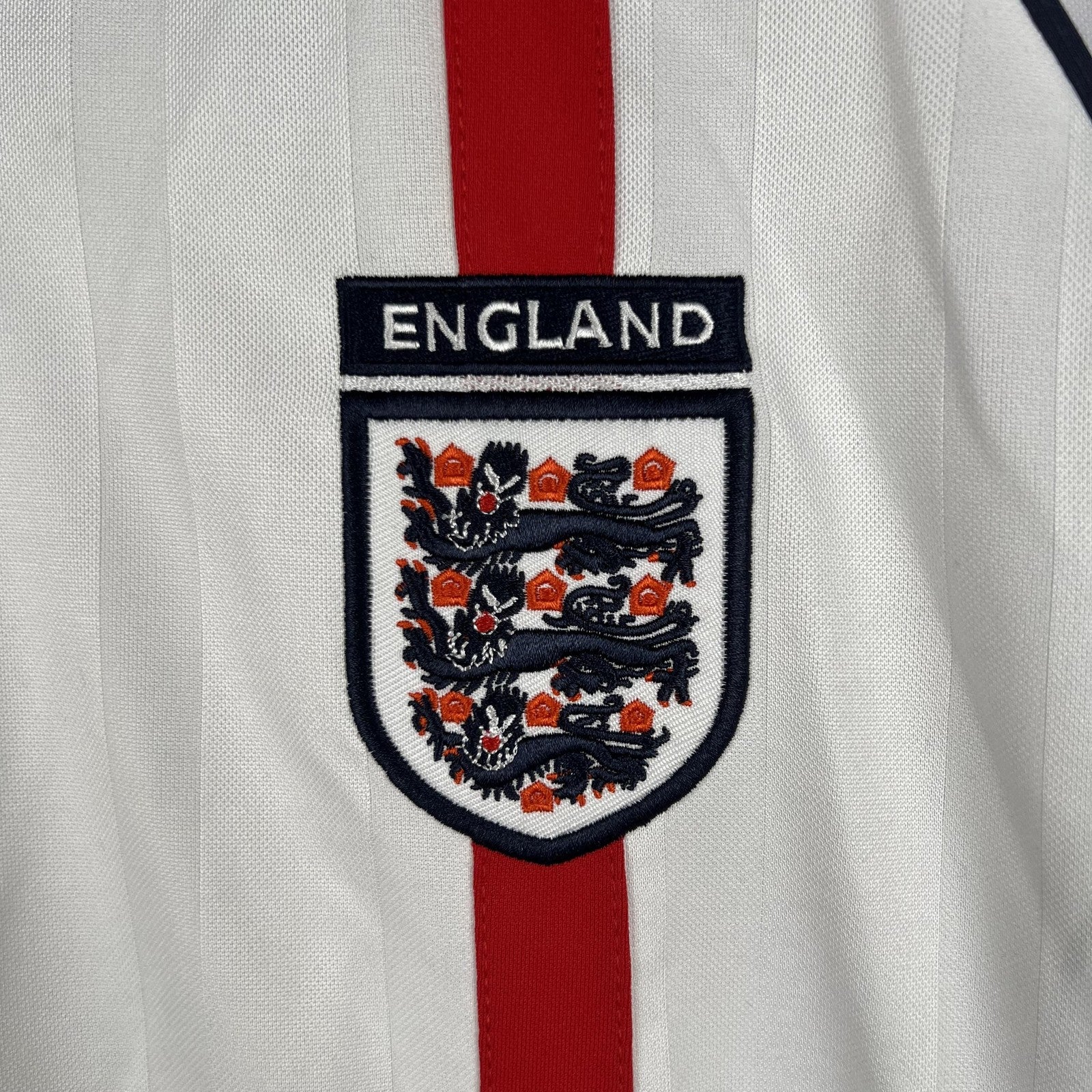 Retro Long Sleeve England 2002 Home