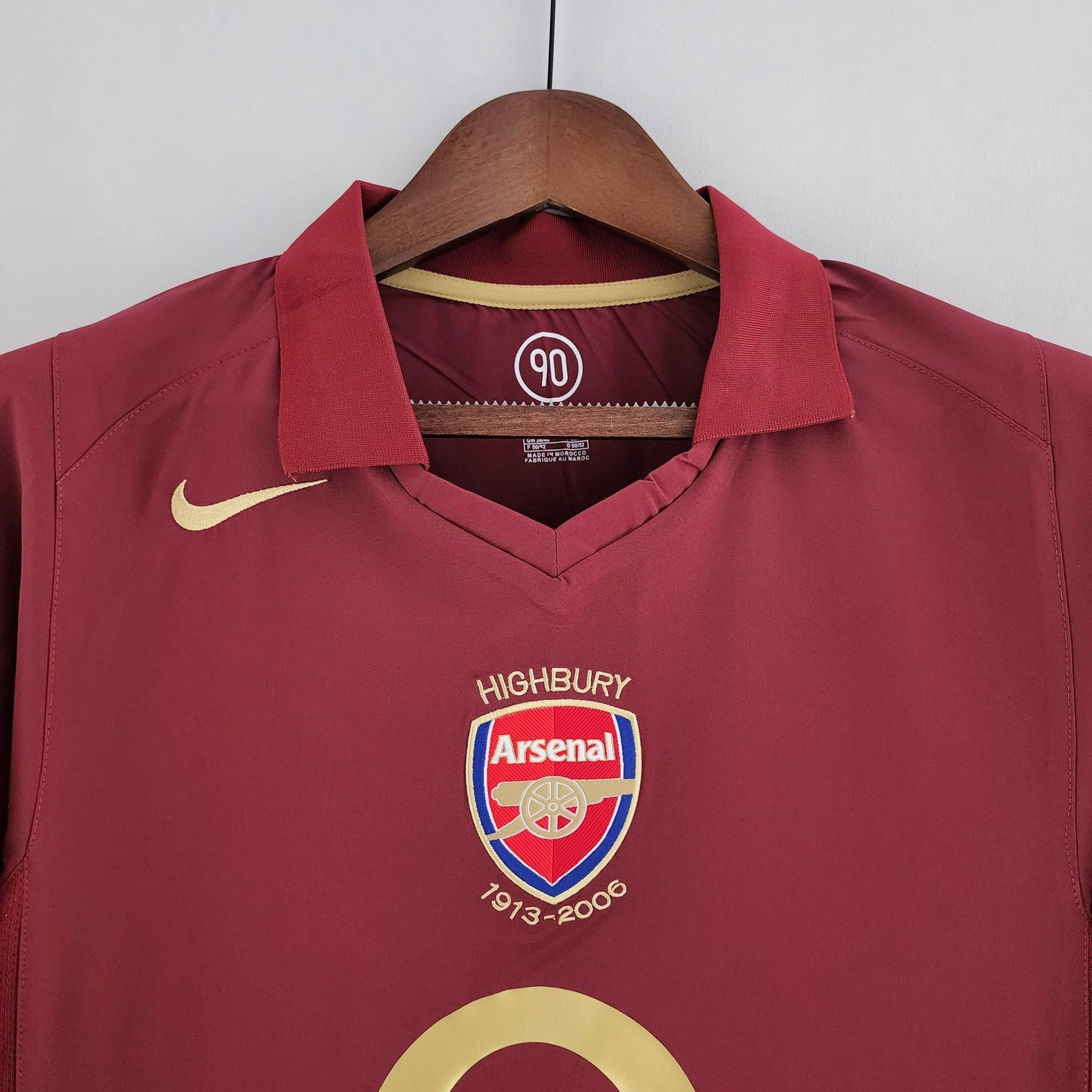 Retro Long Sleeve Arsenal Home
