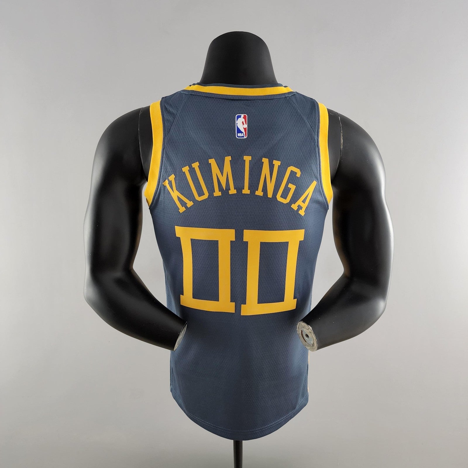 2018 Kuminga#00 Golden State Warriors Grey Nba Jersey